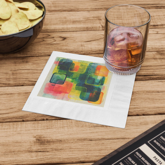 ChromaBlend™ Artistry Abstract Art Napkins”