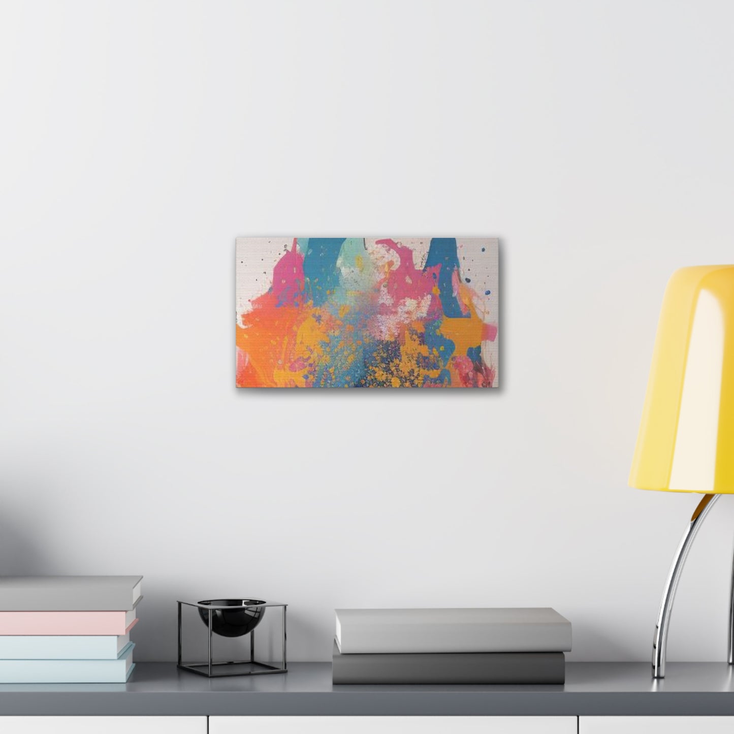 Primary Elegance: A Symphony of Sophistication Canvas Print