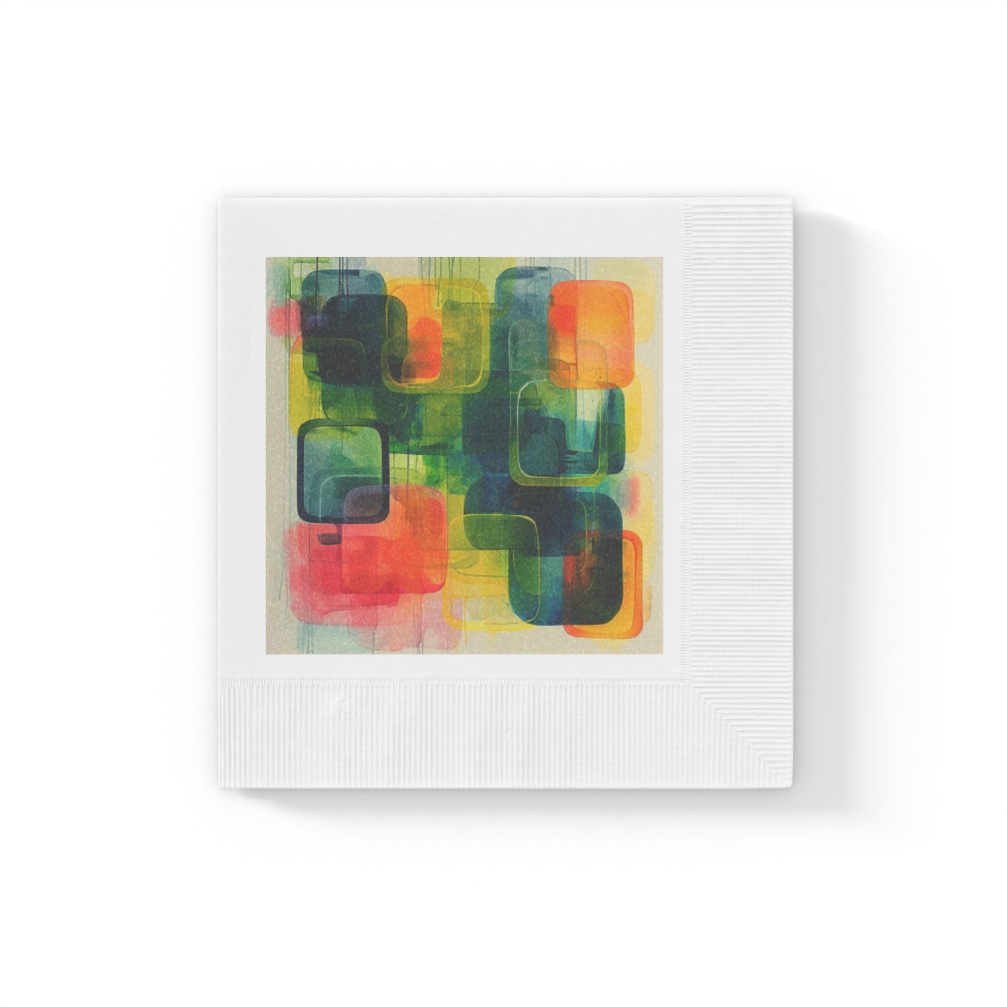 ChromaBlend™ Artistry Abstract Art Napkins”