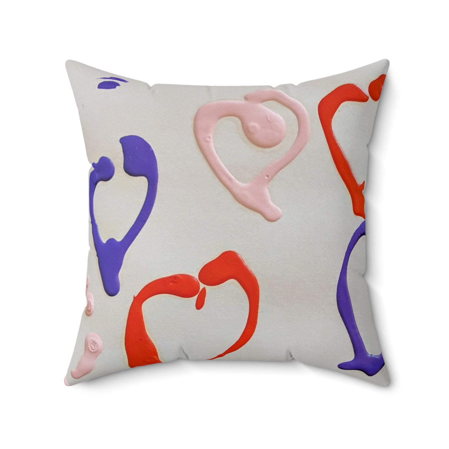 Artistic Abstractions: Abstract Acrylic Art Pillows Collection