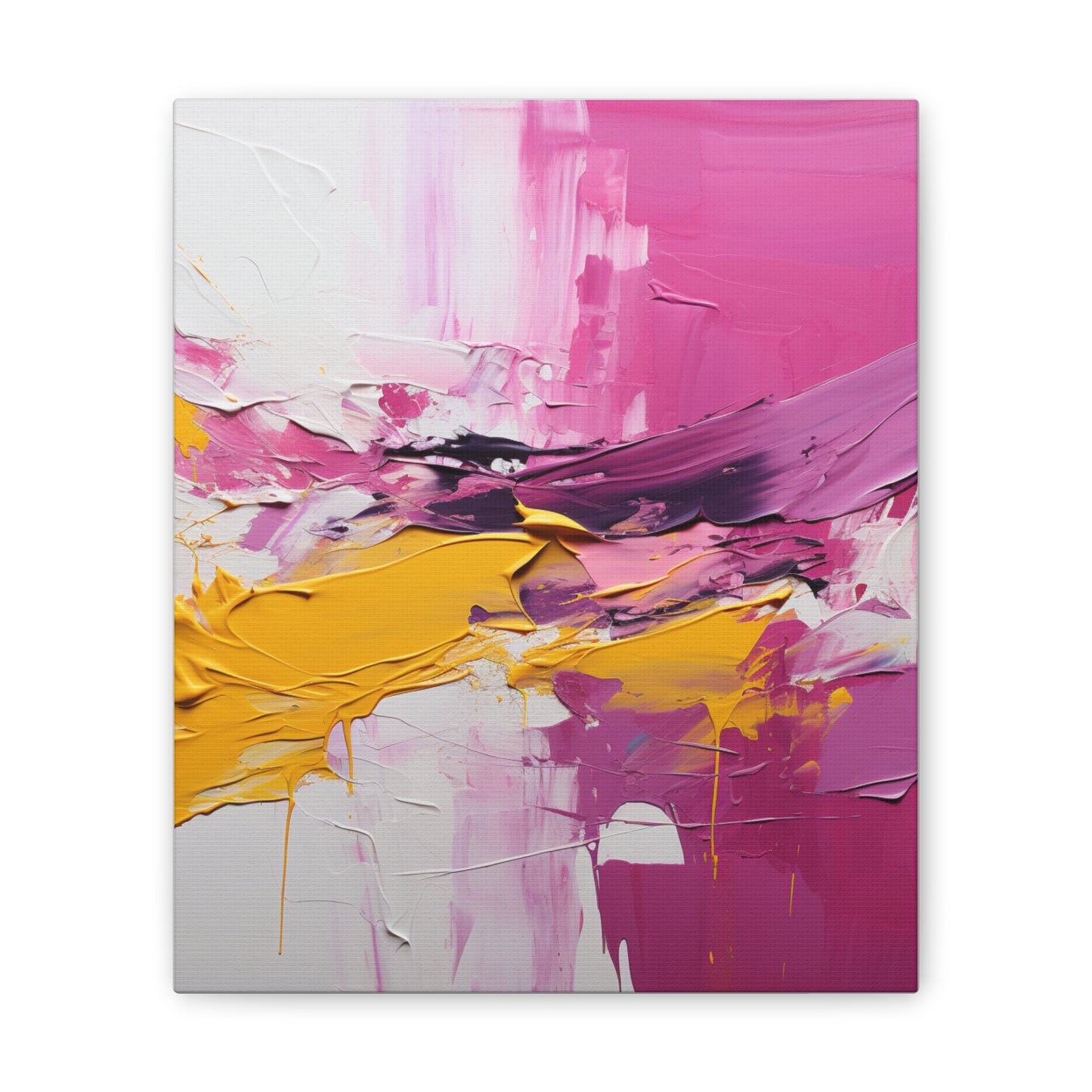 Primary Elegance: A Symphony of Sophistication Canvas Print