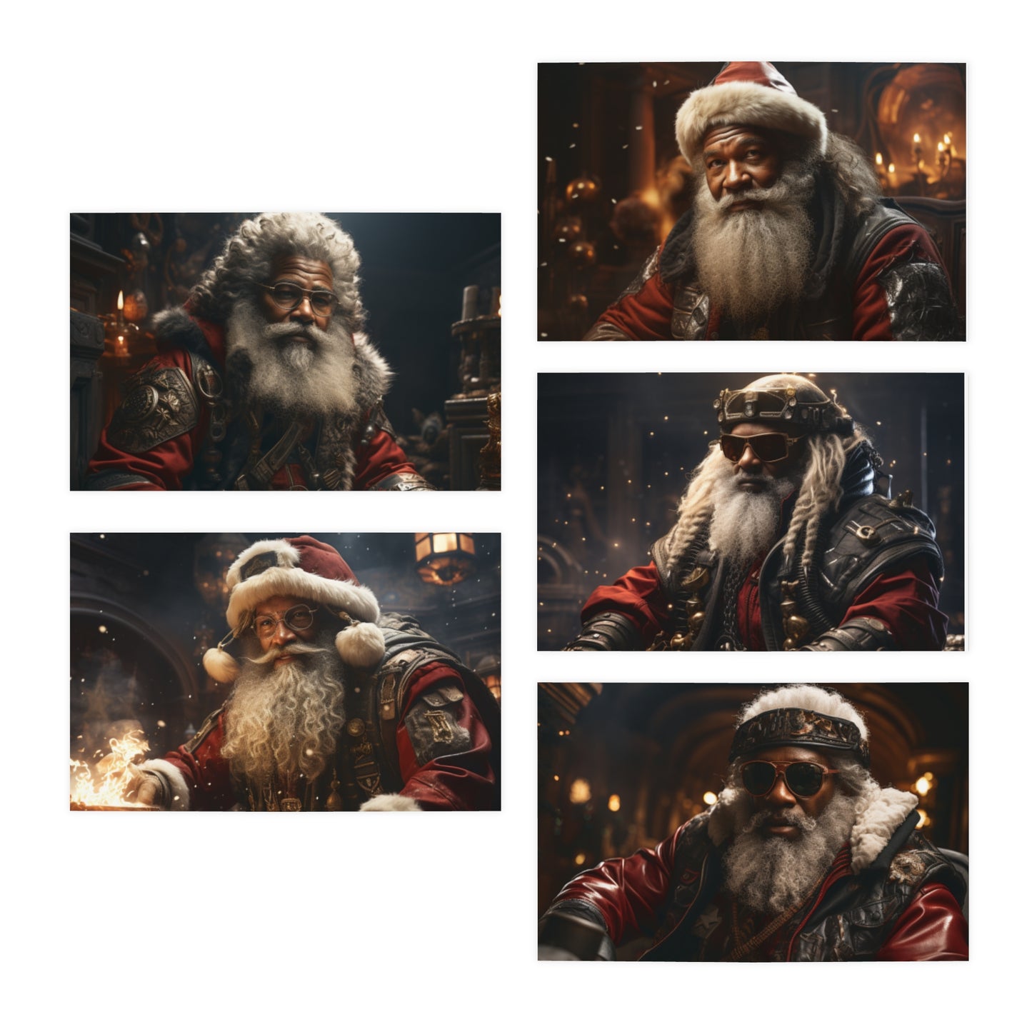 King Claus Chronicles Greeting Cards (5-Pack)