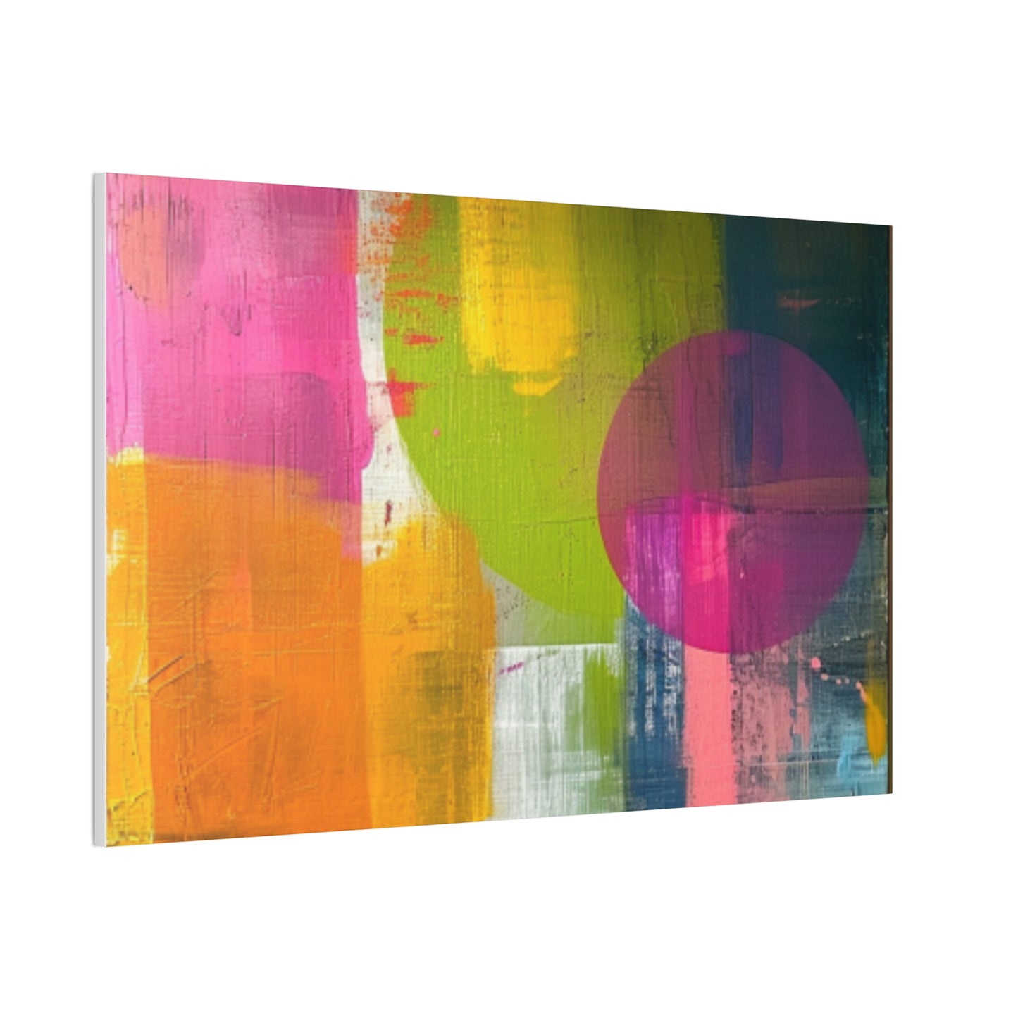 Primary Elegance: A Symphony of Sophistication Canvas Print