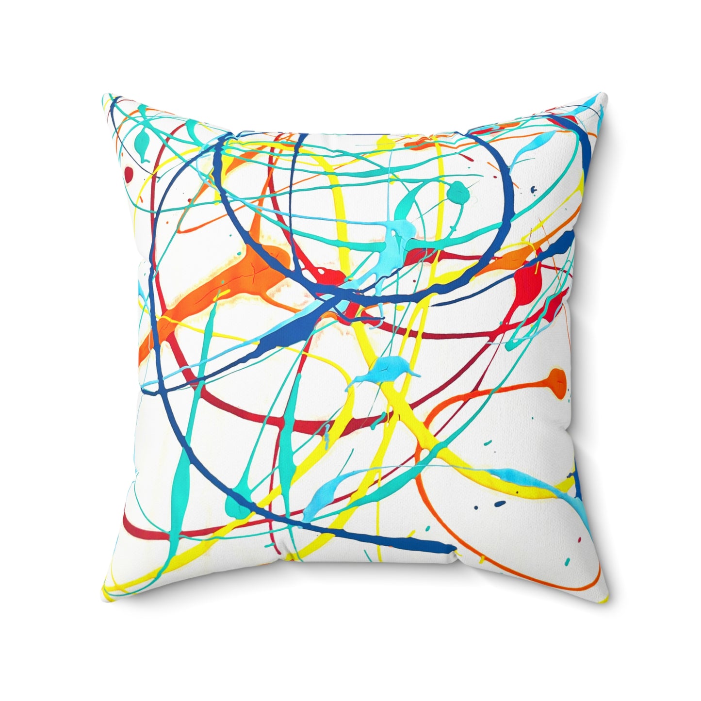 Artistic Abstractions: Abstract Acrylic Art Pillows Collection