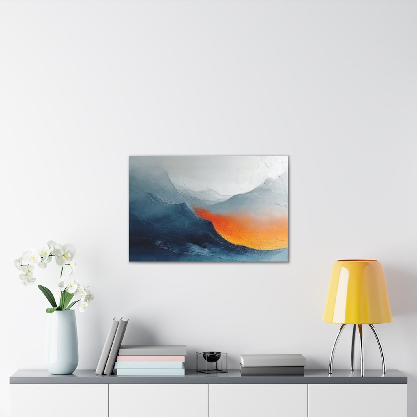 Primary Elegance: A Symphony of Sophistication Canvas Print