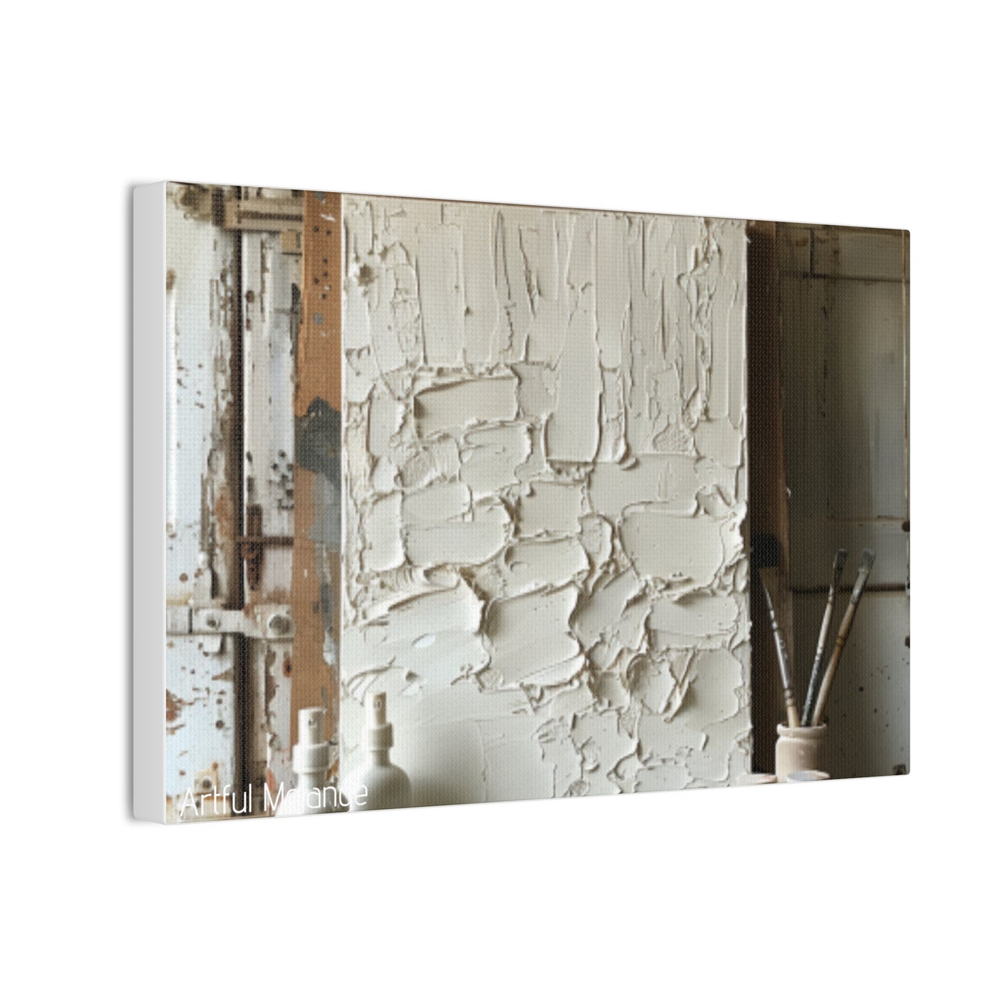 Primary Elegance: A Symphony of Sophistication Canvas Print