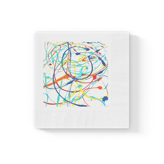 ChromaBlend™ Artistry Abstract Art Napkins”