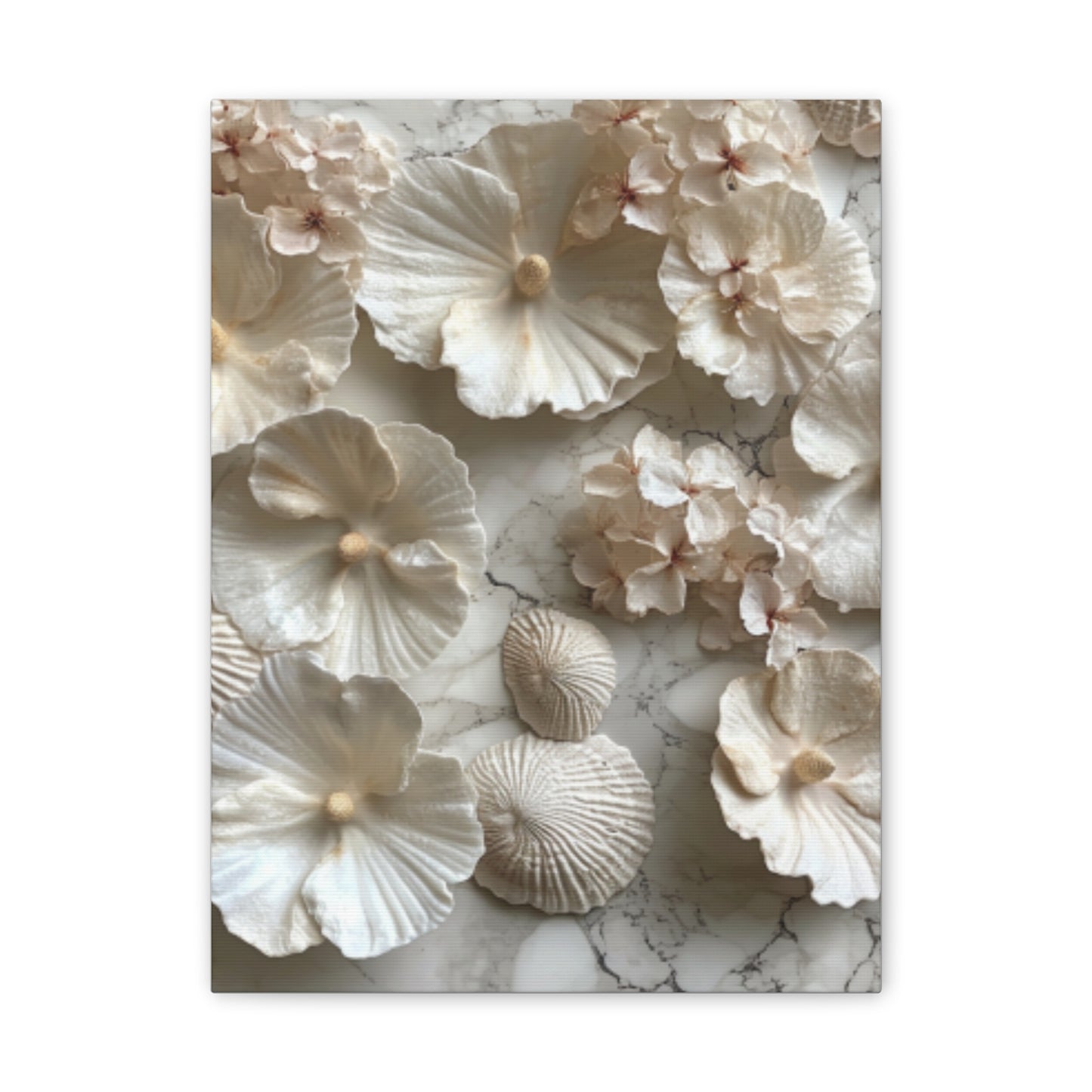 Seashell Serenity Canvas Print