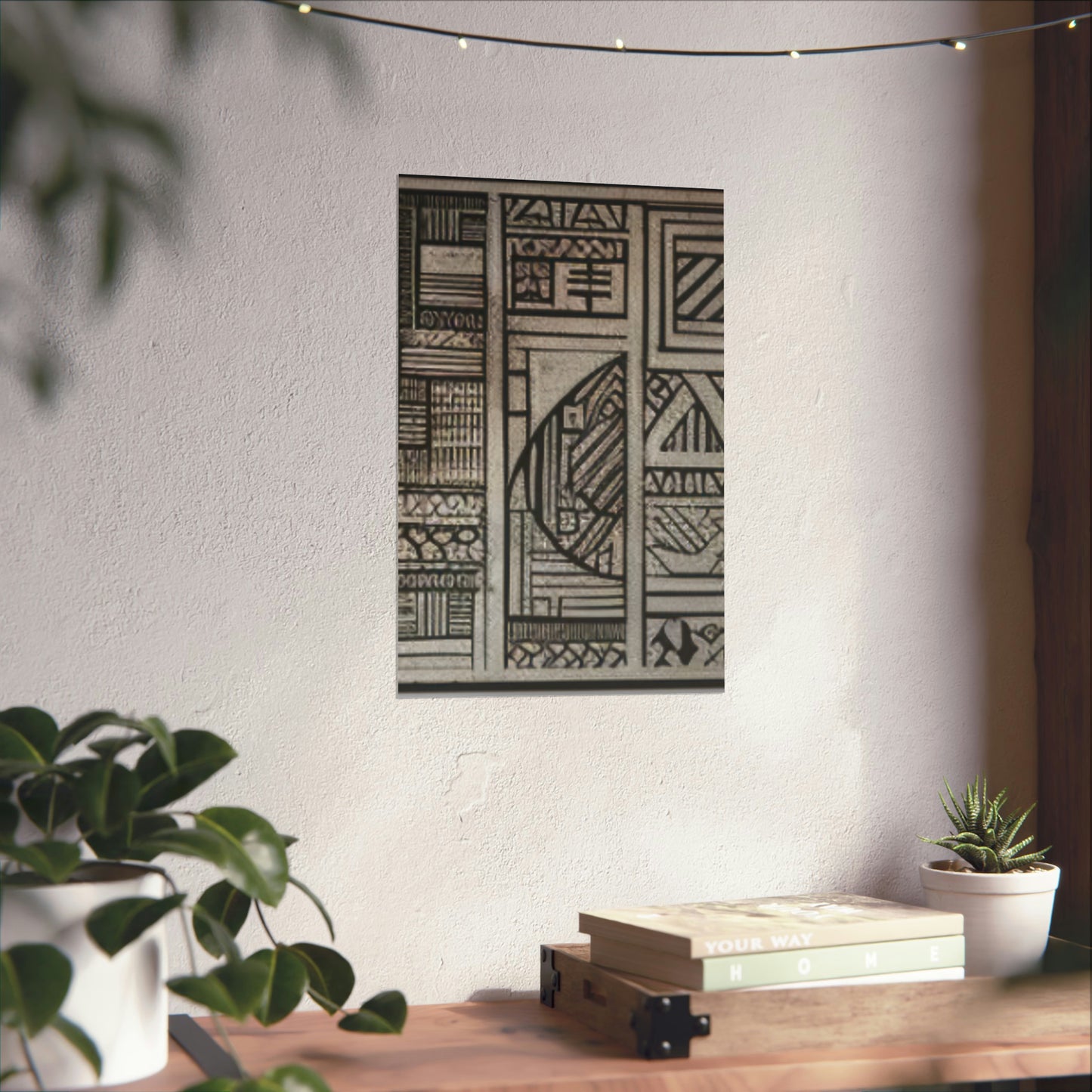 African Essence Matte Vertical Poster