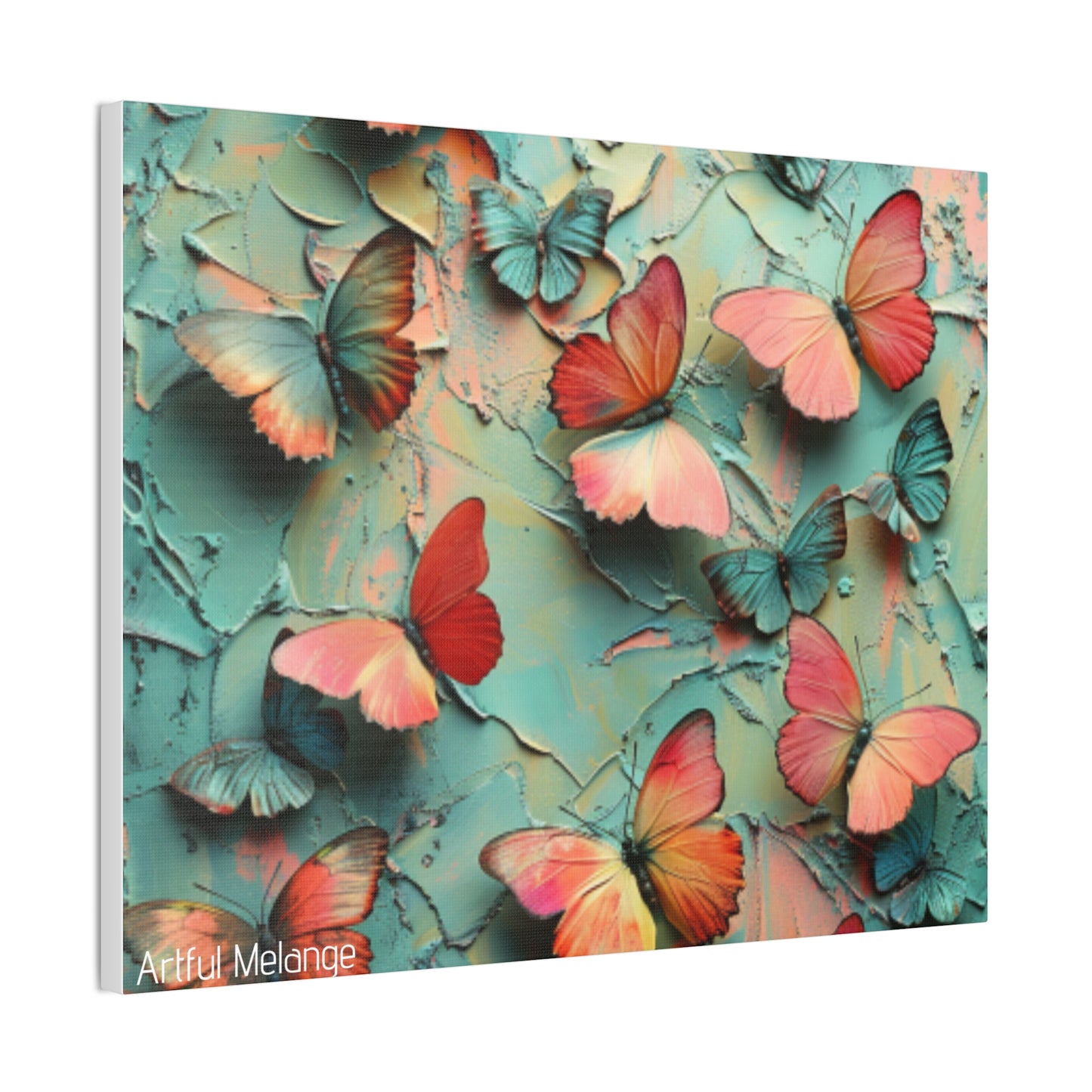 Fluttering Dreams: Butterfly Canvas Print Collection