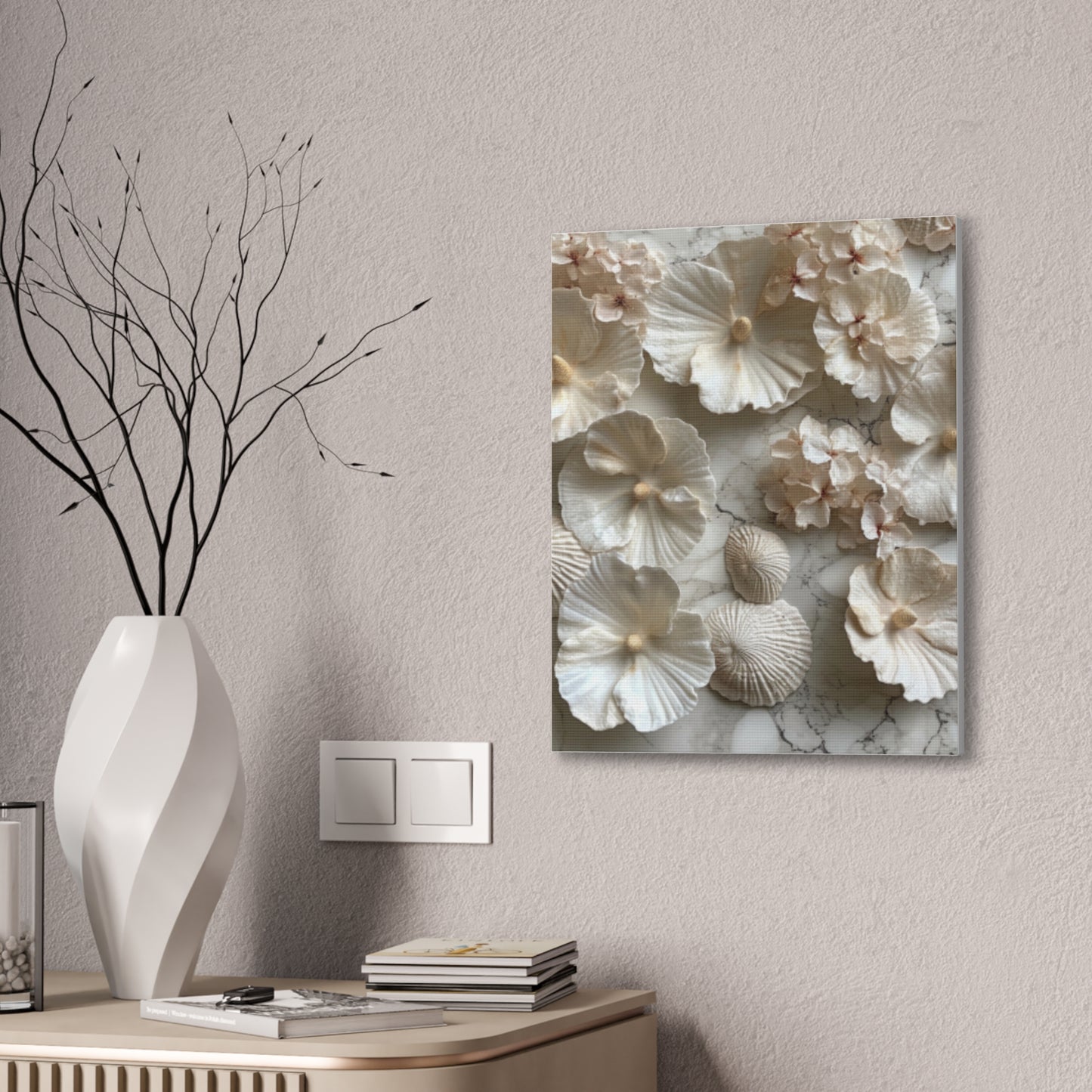 Seashell Serenity Canvas Print