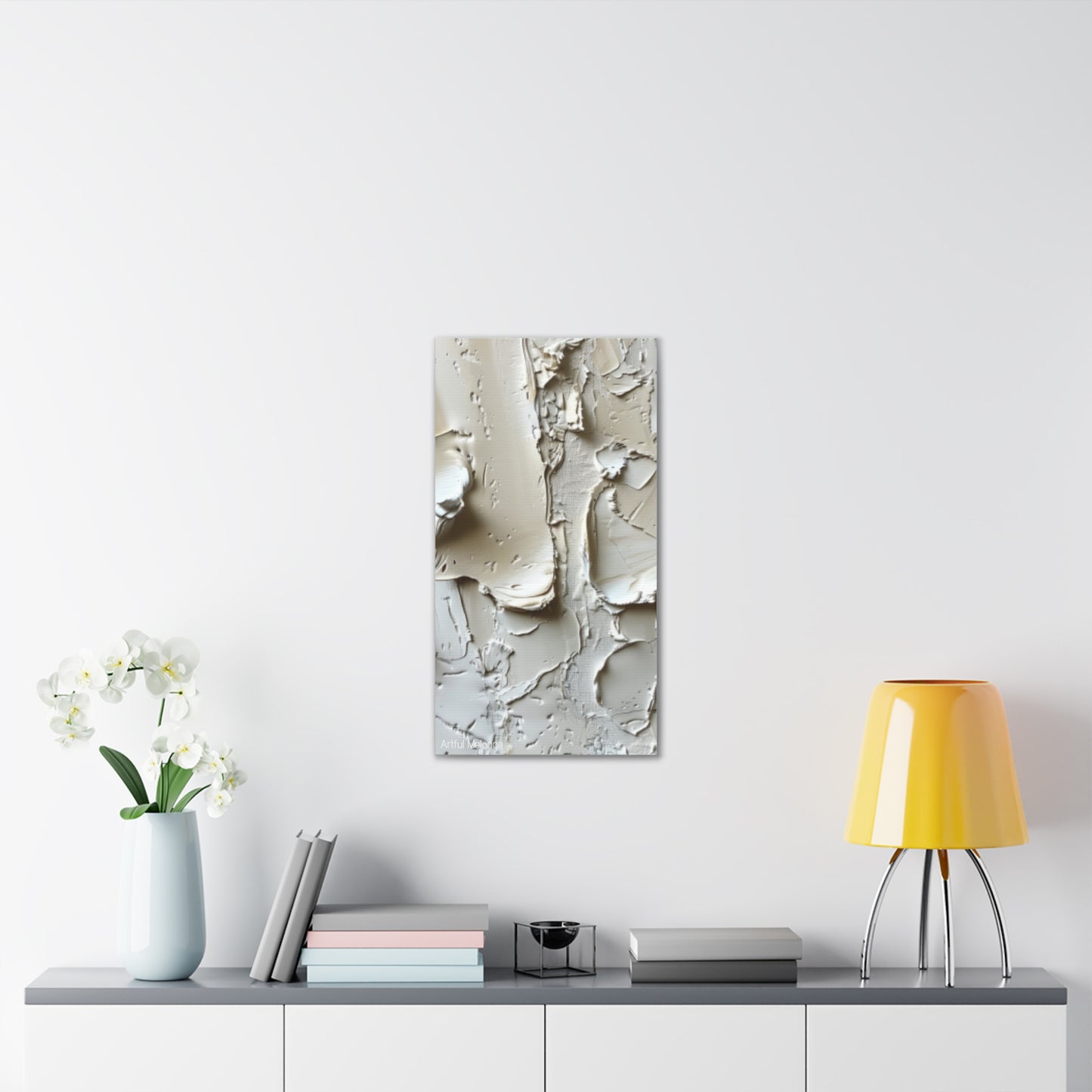 Primary Elegance: A Symphony of Sophistication Canvas Print