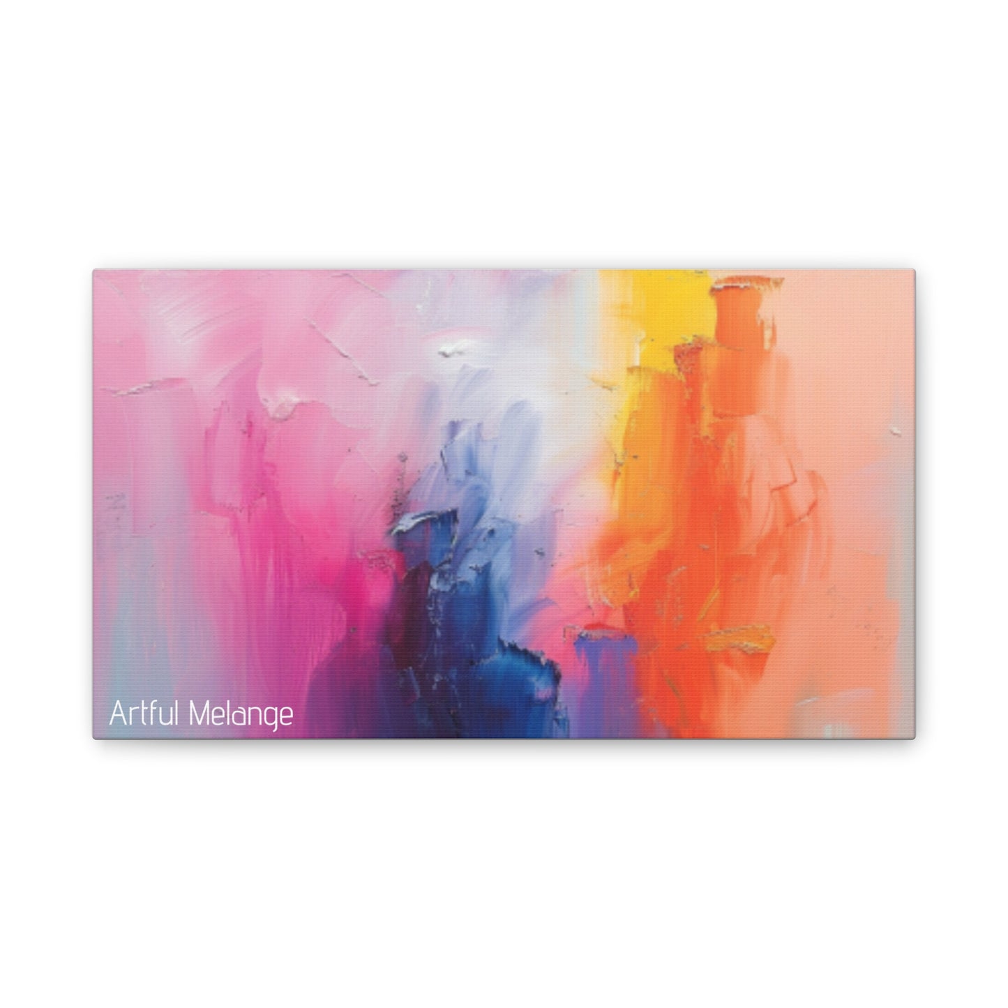 Primary Elegance: A Symphony of Sophistication Canvas Print