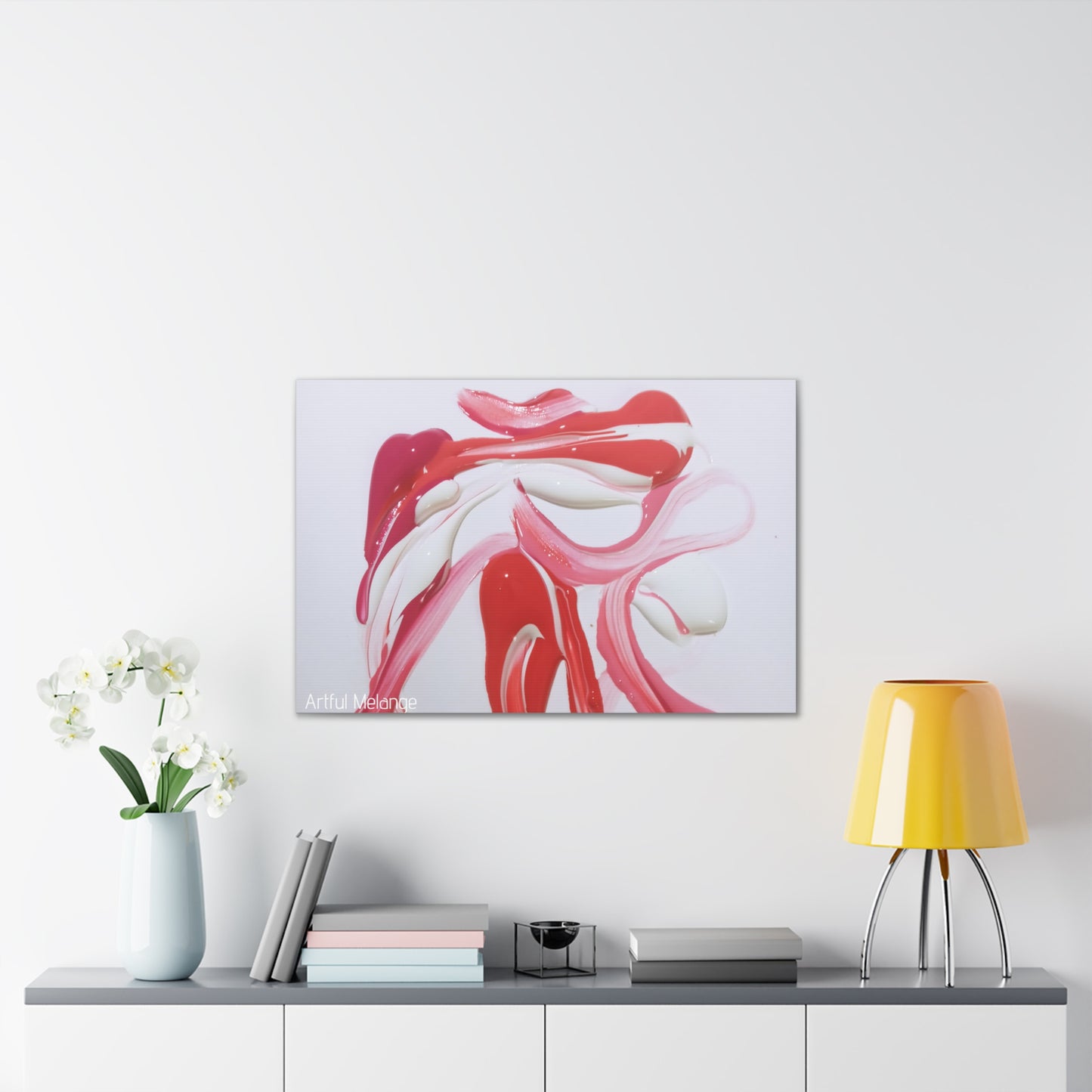 Primary Elegance: A Symphony of Sophistication Canvas Print