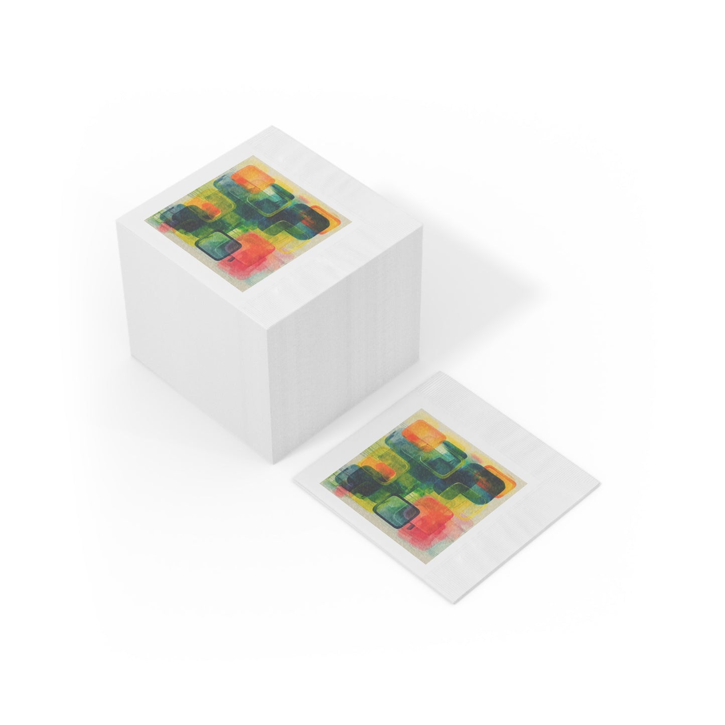 ChromaBlend™ Artistry Abstract Art Napkins”