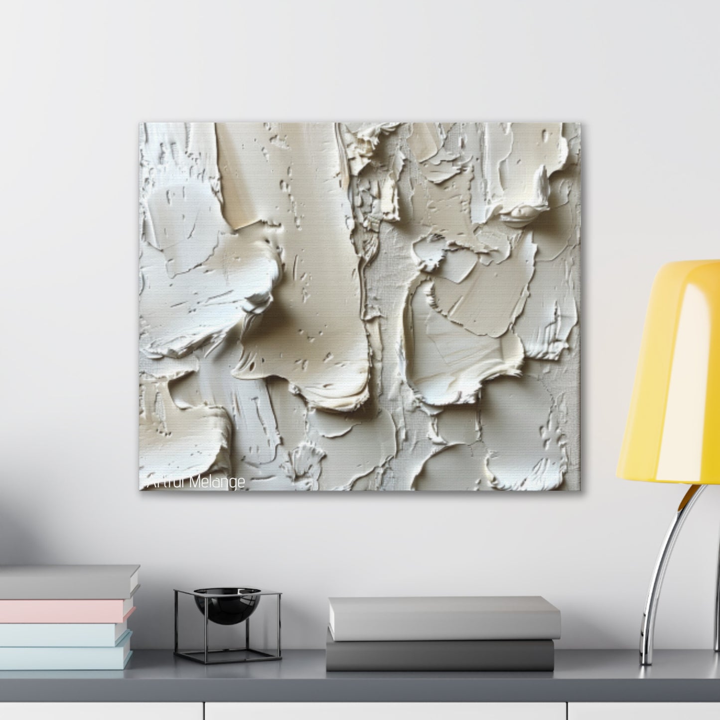 Primary Elegance: A Symphony of Sophistication Canvas Print