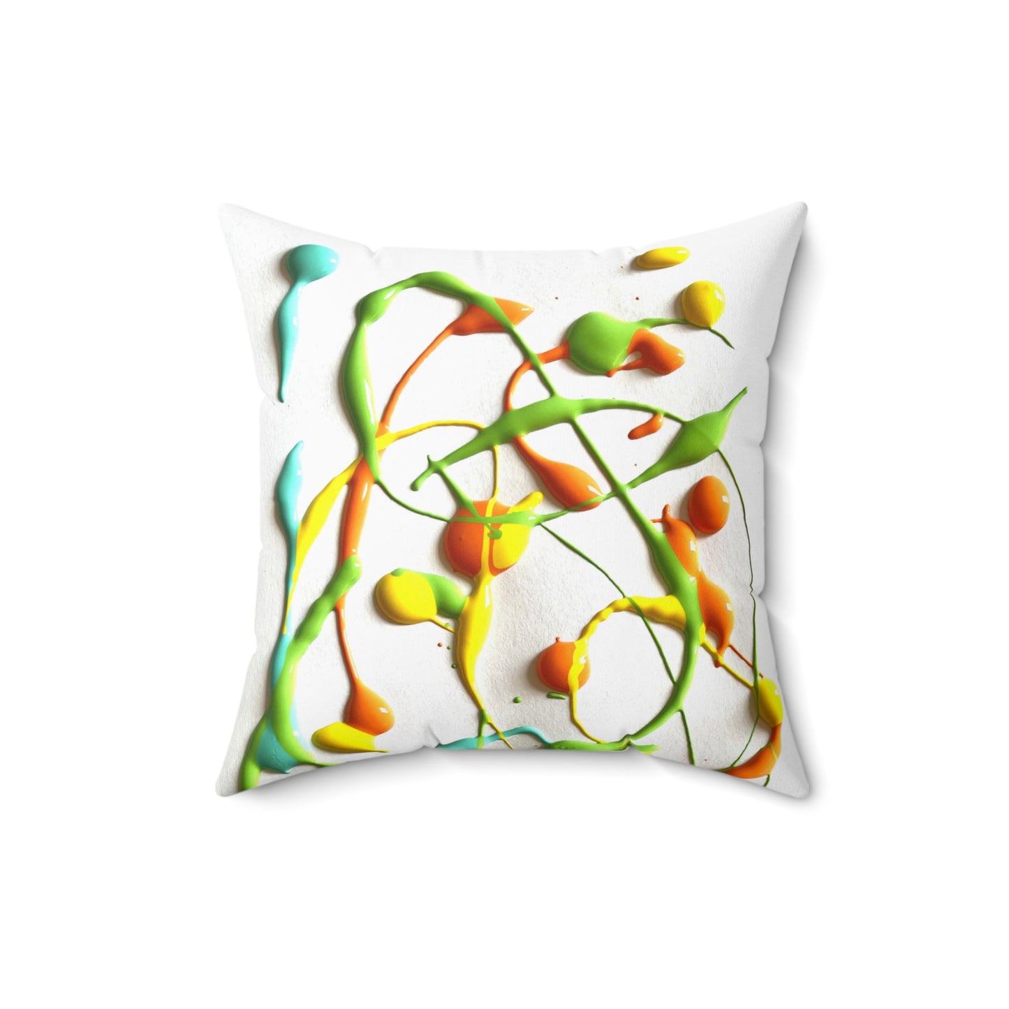 Artistic Abstractions: Abstract Acrylic Art Pillows Collection