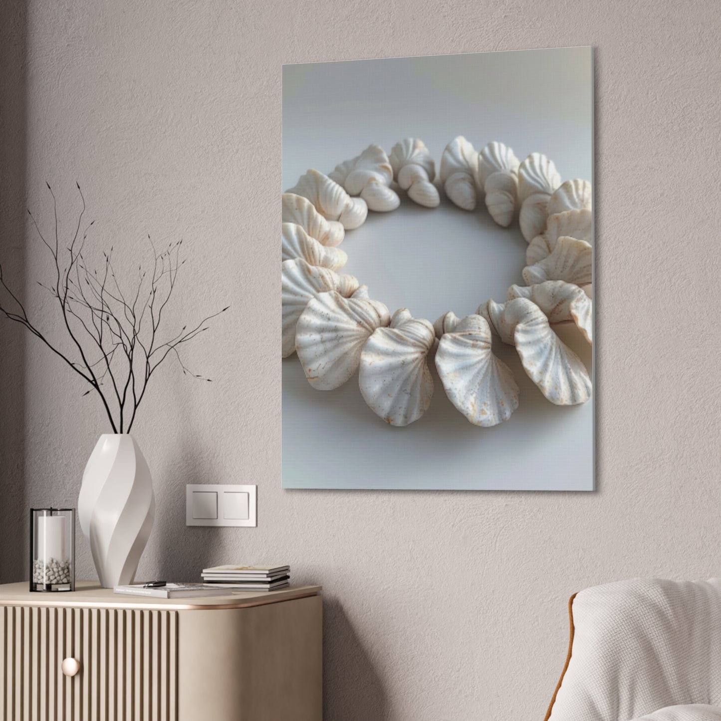 Seashell Serenity Canvas Print