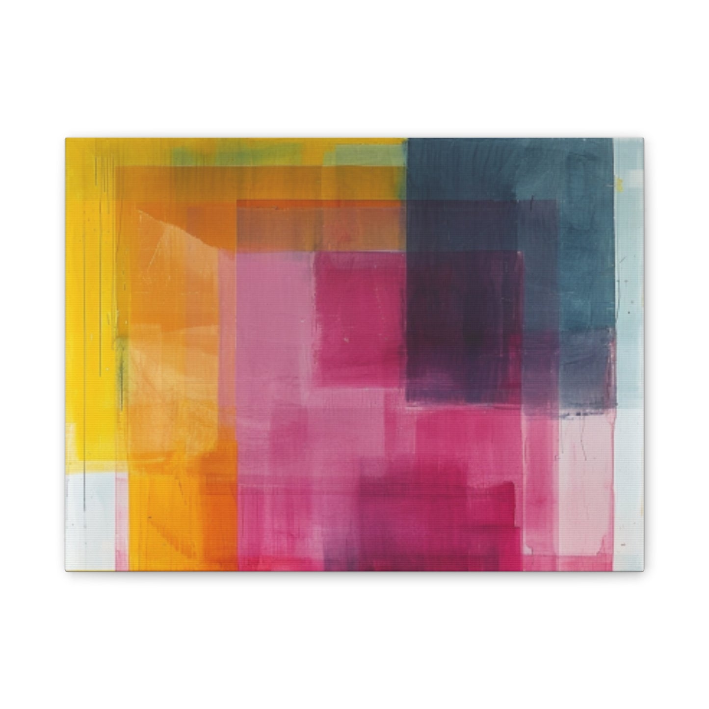 Primary Elegance: A Symphony of Sophistication Canvas Print