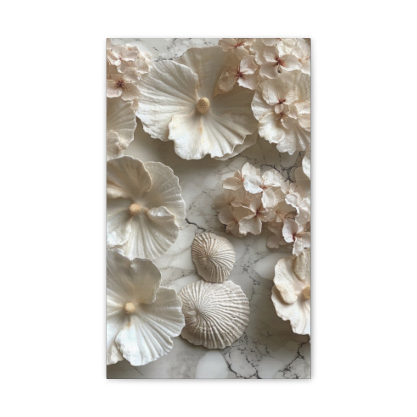 Seashell Serenity Canvas Print