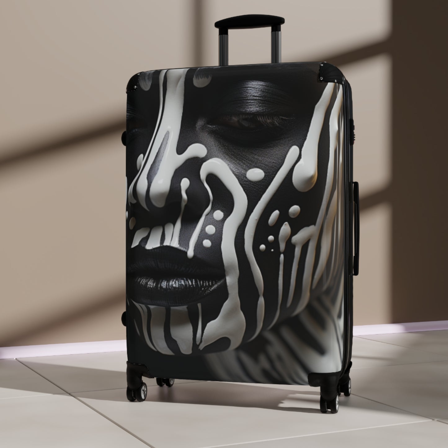 Melanated Jetsetter: Ancestral Rhythms: Stylish Travel Luggage Pieces