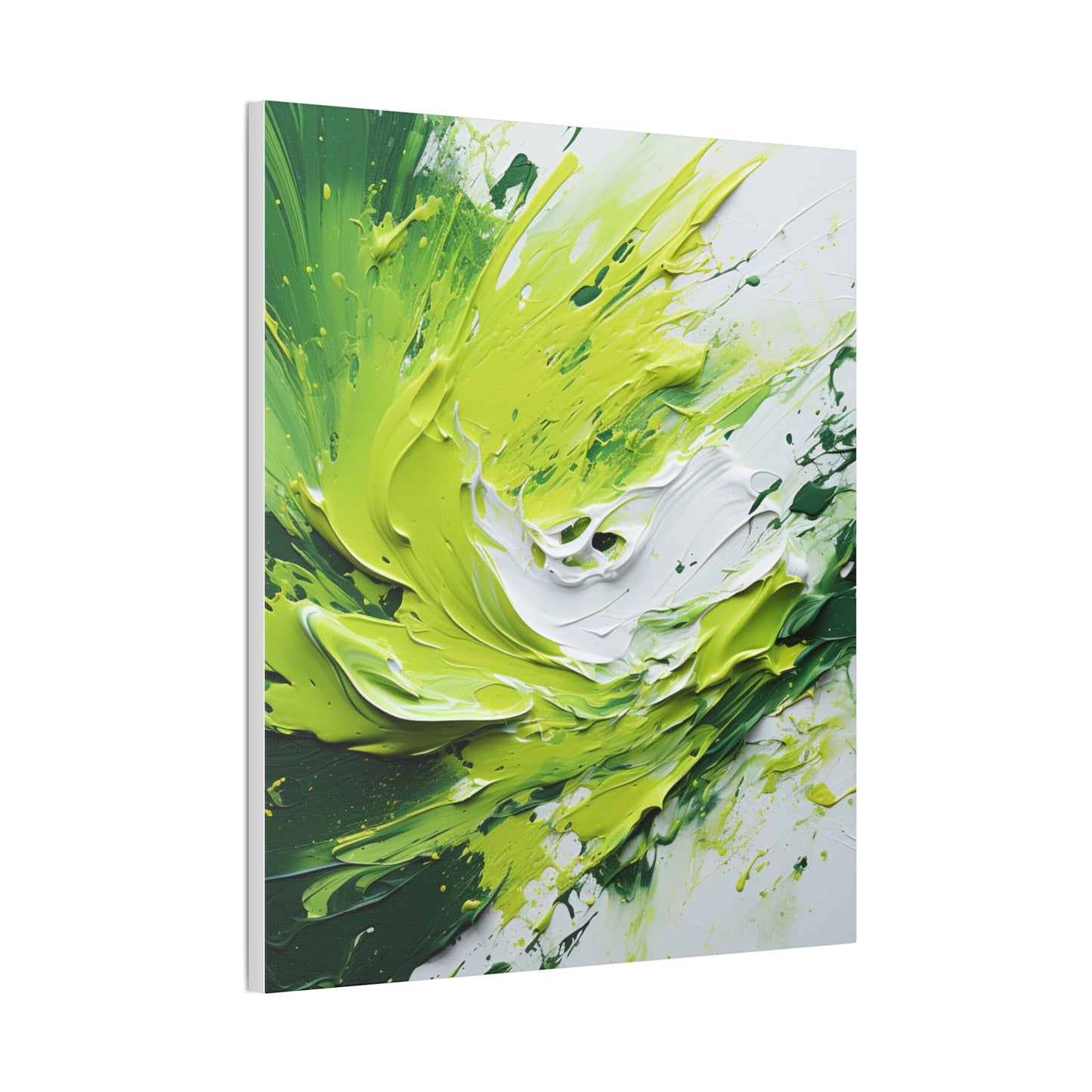 Acrylic Abstract Canvas Print - Richly Textured Artistry