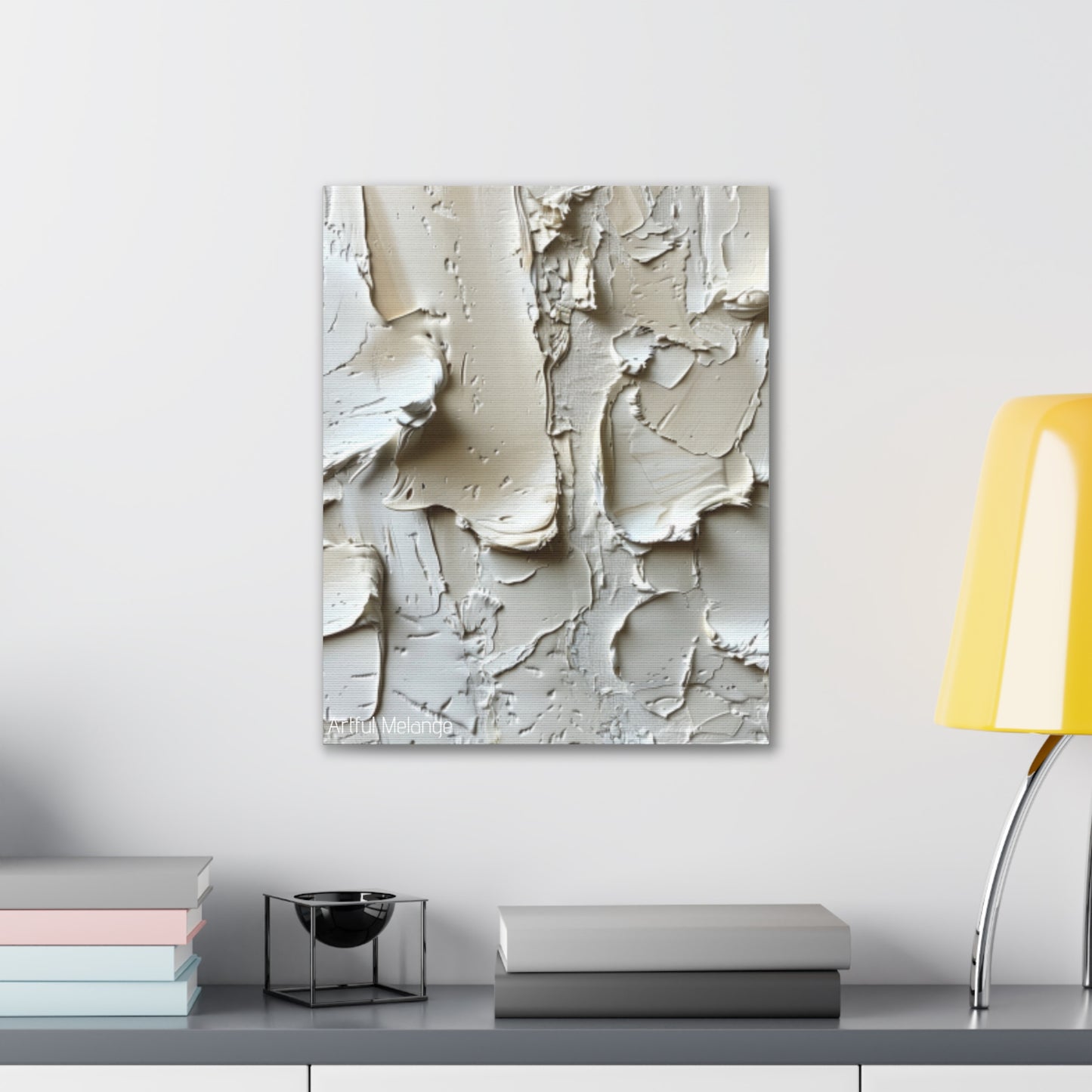 Primary Elegance: A Symphony of Sophistication Canvas Print