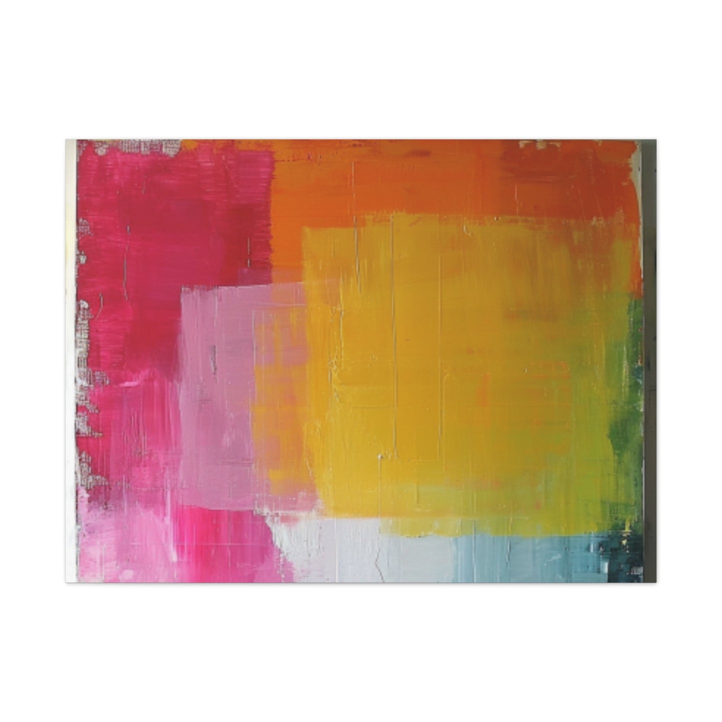 Primary Elegance: A Symphony of Sophistication Canvas Print