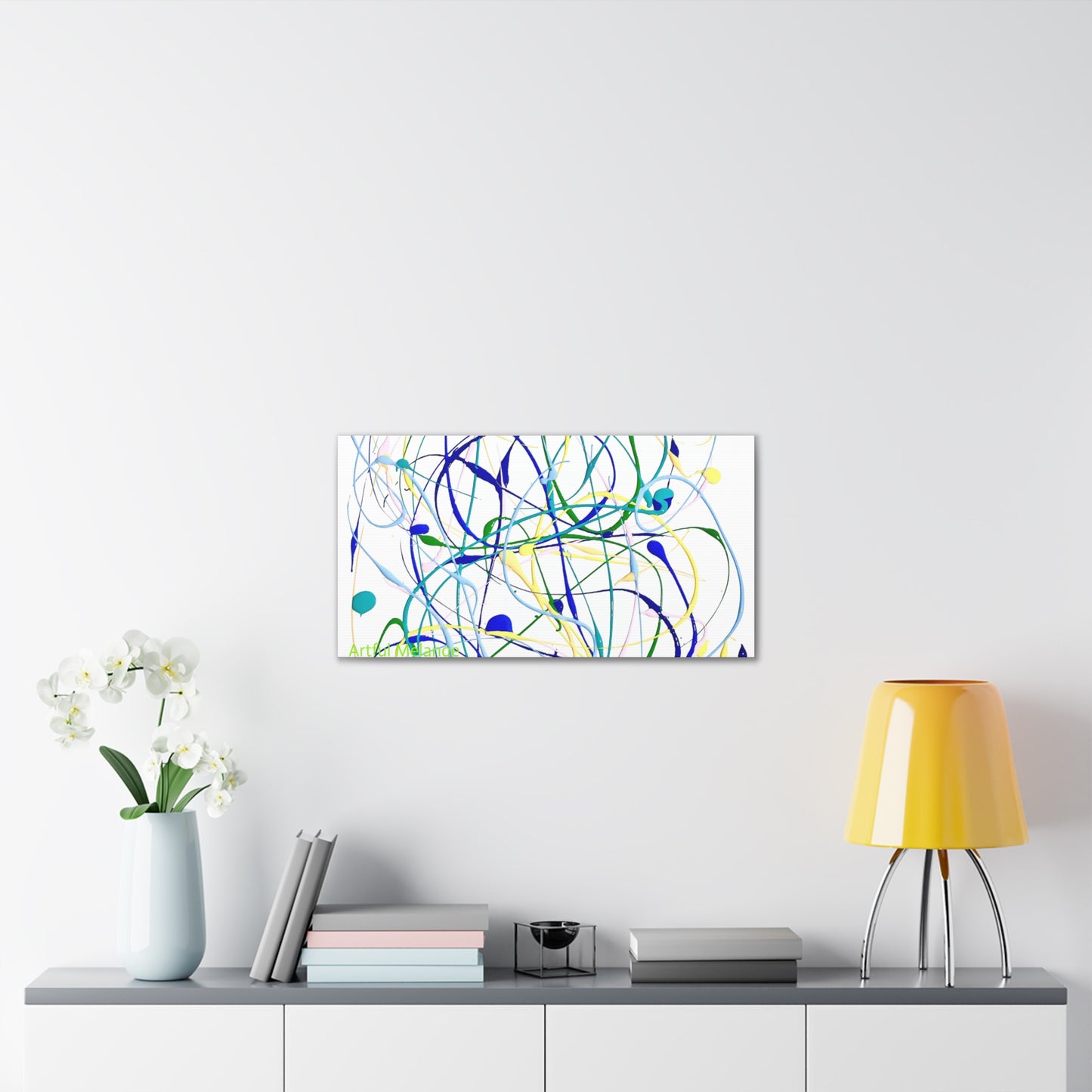 Acrylic Abstract Canvas Print - Richly Textured Artistry