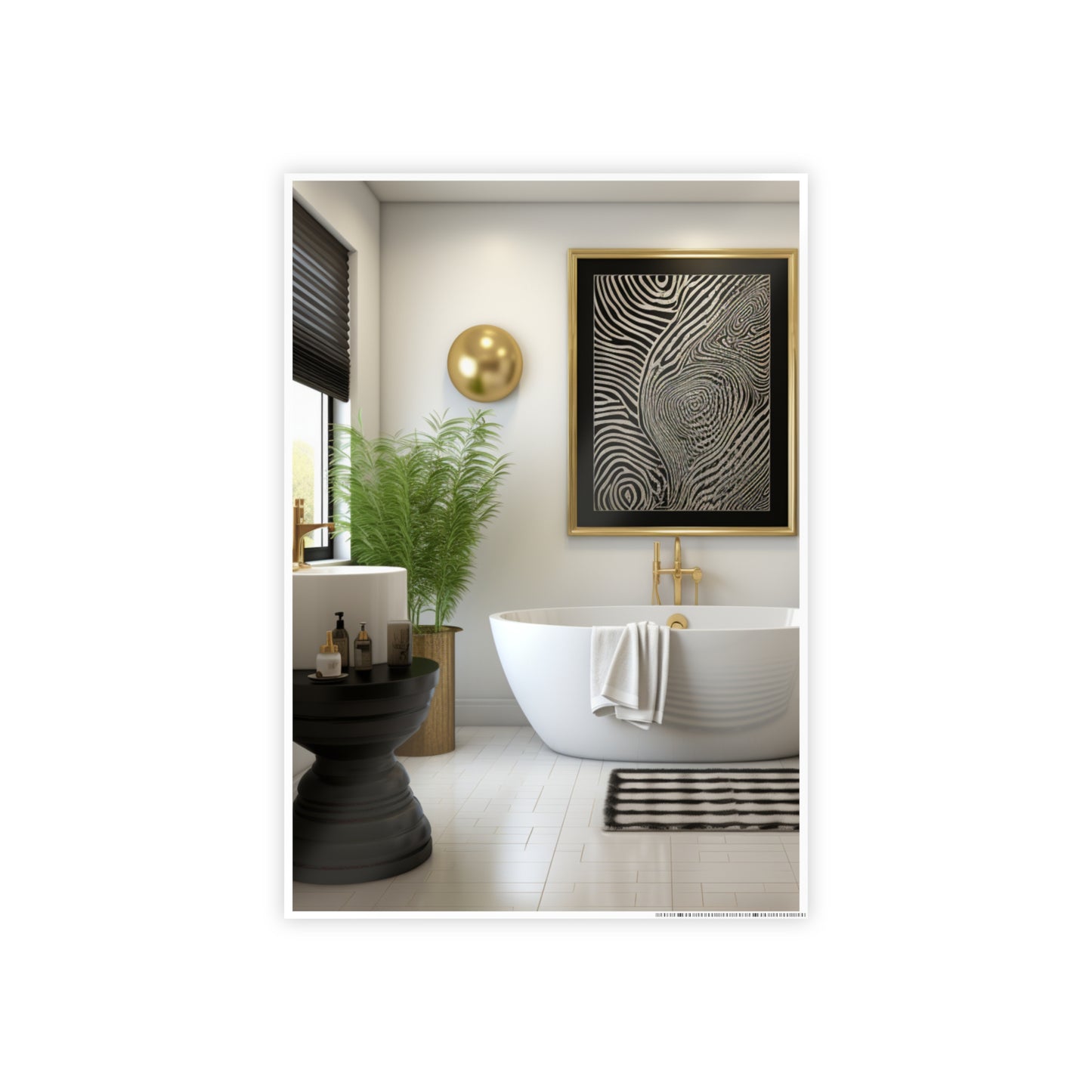 Cultural Elegance Bathscapes Poster Art