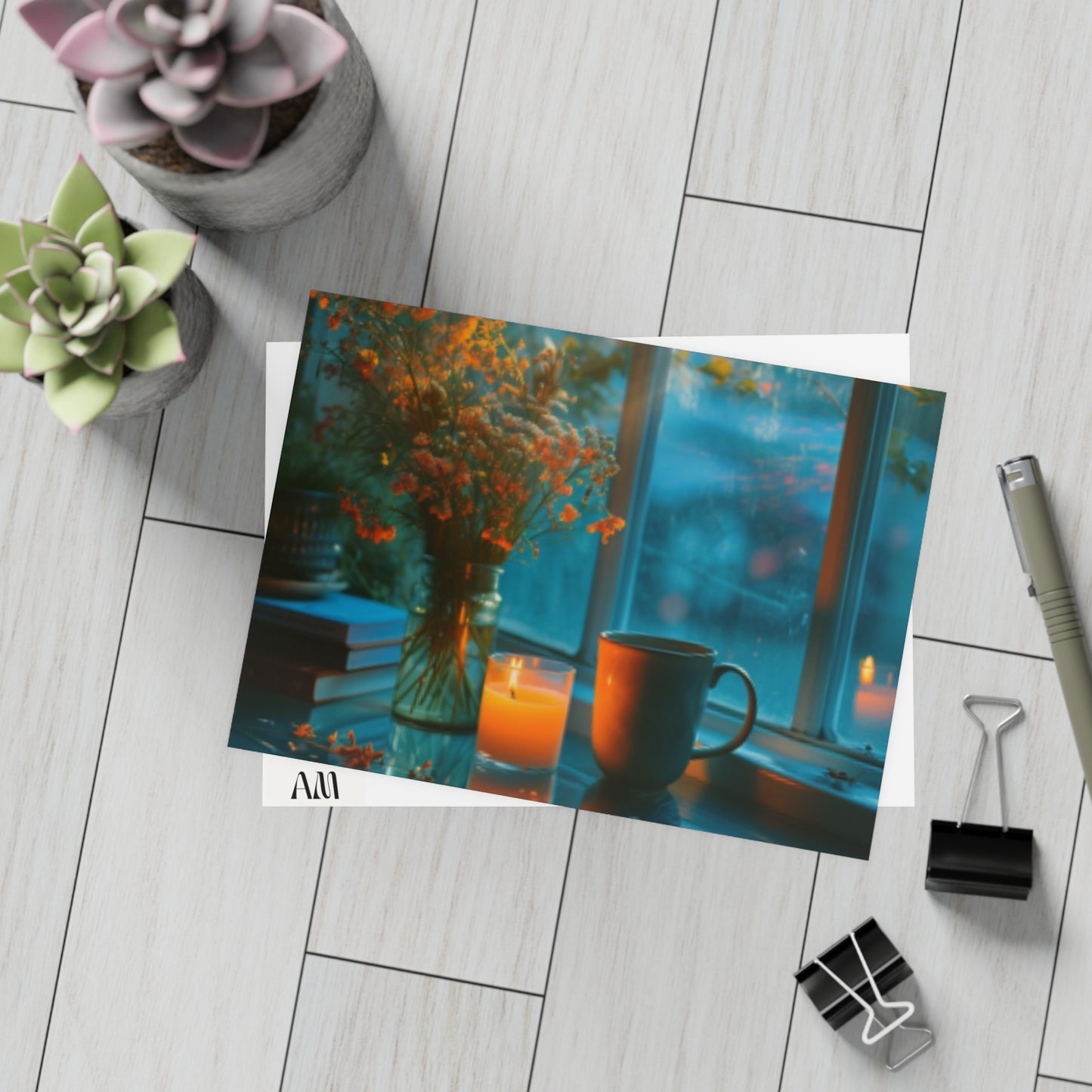 Serene Homescapes/Postcard Bundles (envelopes included)