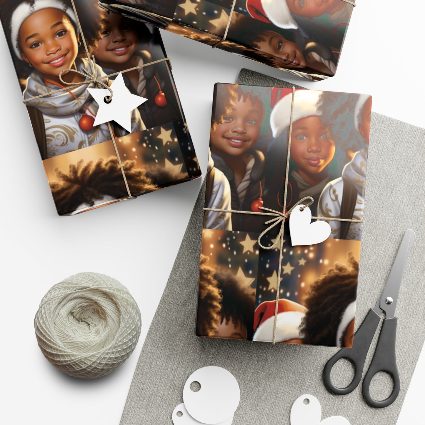 Harmony Holidays Wrapping Paper Sheet