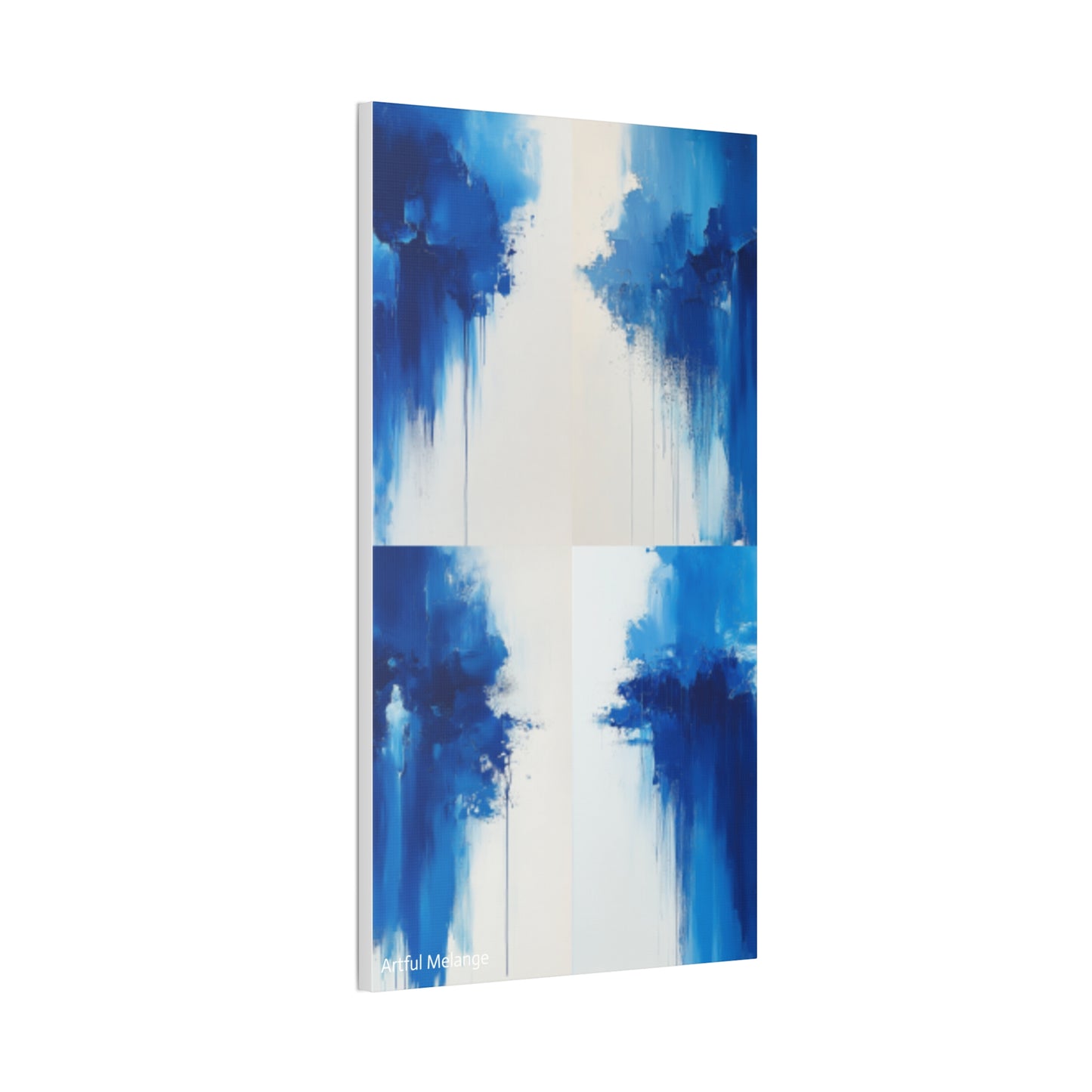 Acrylic Abstract Canvas Print - Richly Textured Artistry