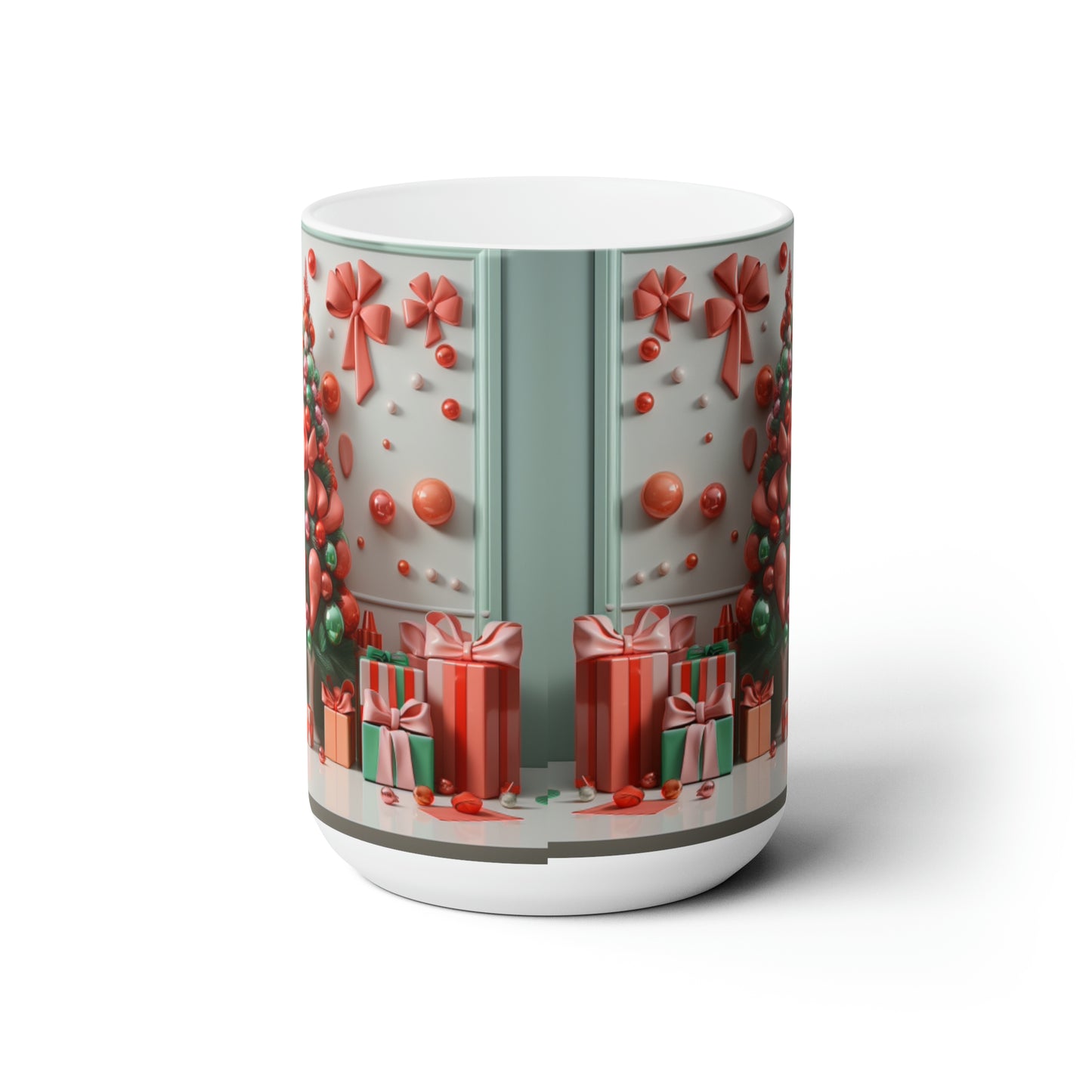 Holiday Mugs: Embrace the Season with Our Festive Living Scenes 15oz