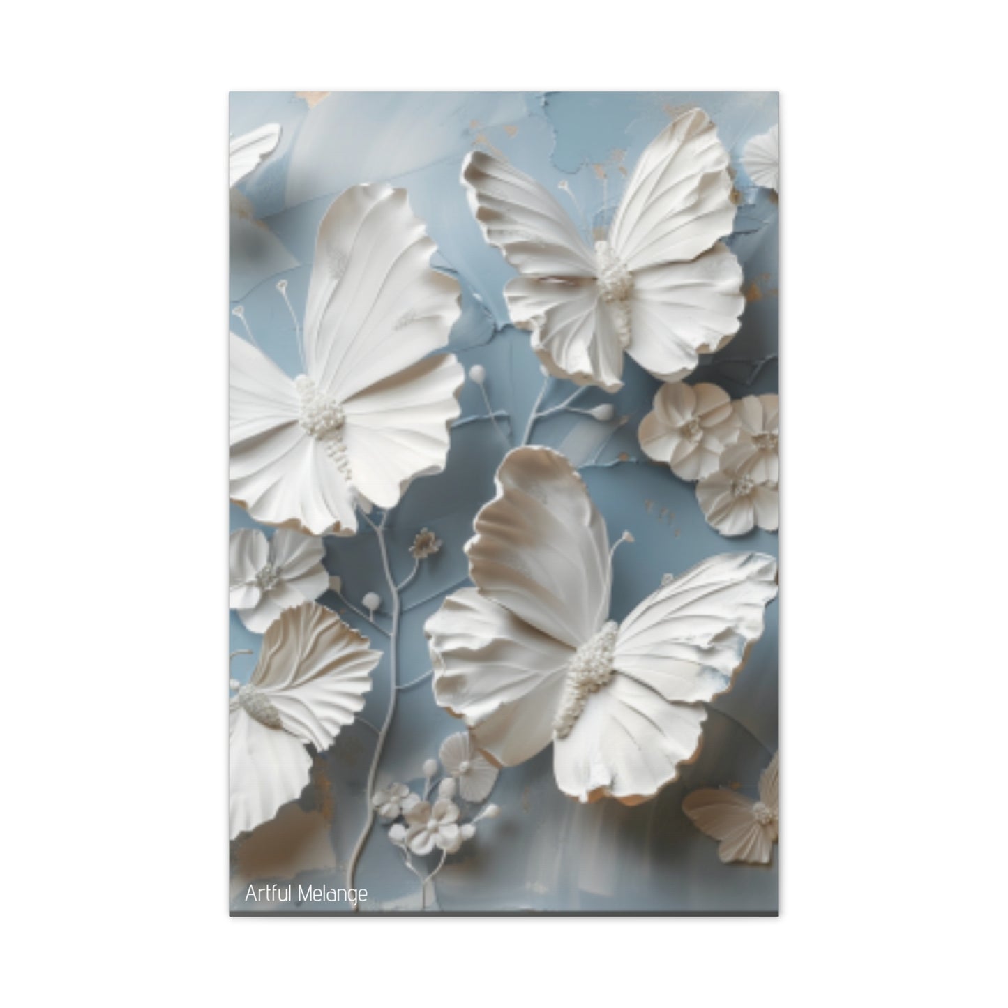 Fluttering Dreams: Butterfly Canvas Print Collection