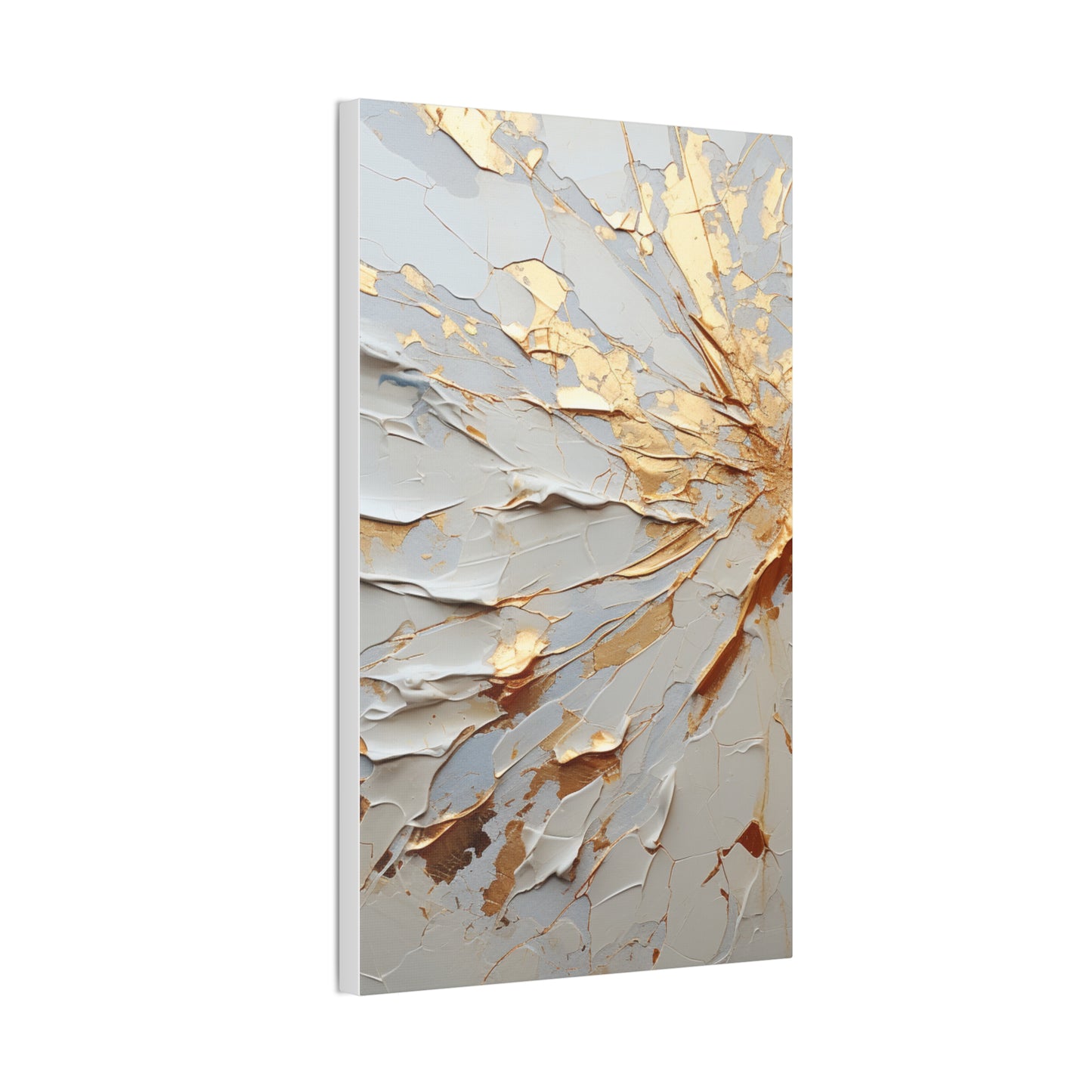 Acrylic Abstract Canvas Print - Richly Textured Artistry