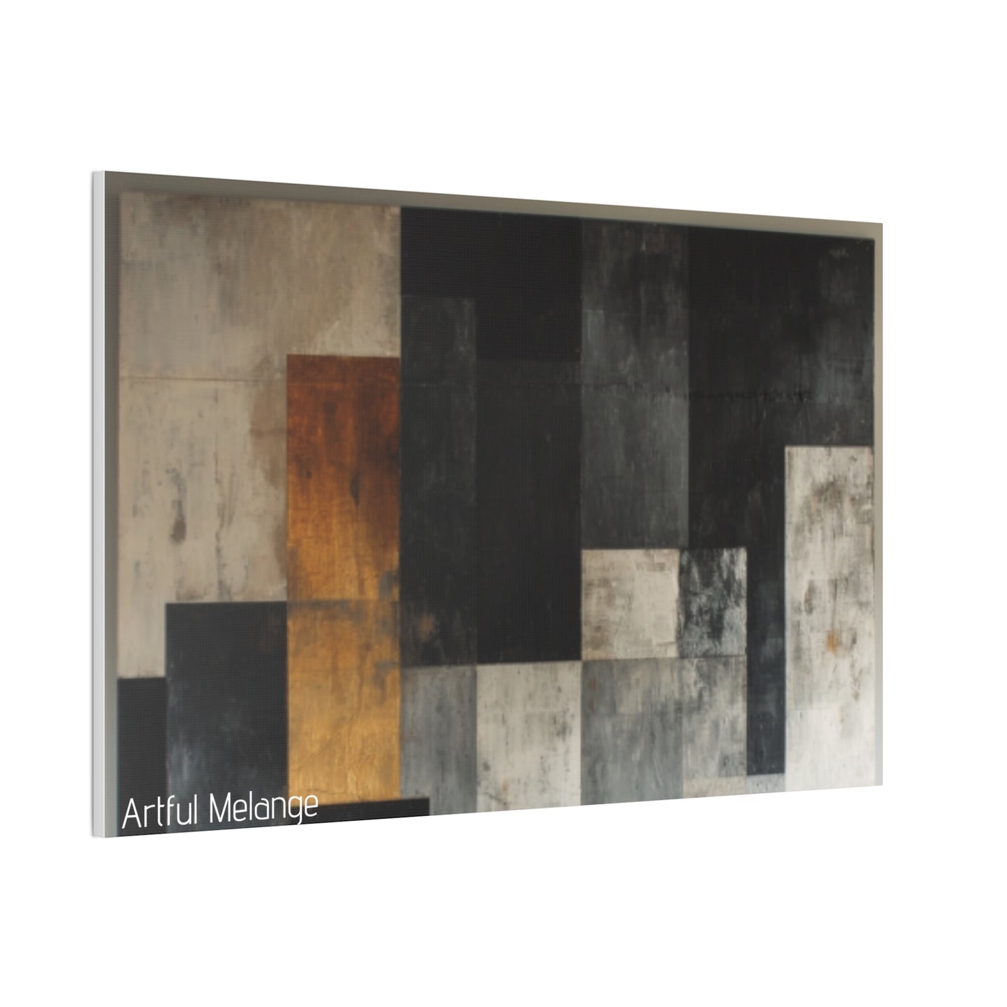 Primary Elegance: A Symphony of Sophistication Canvas Print