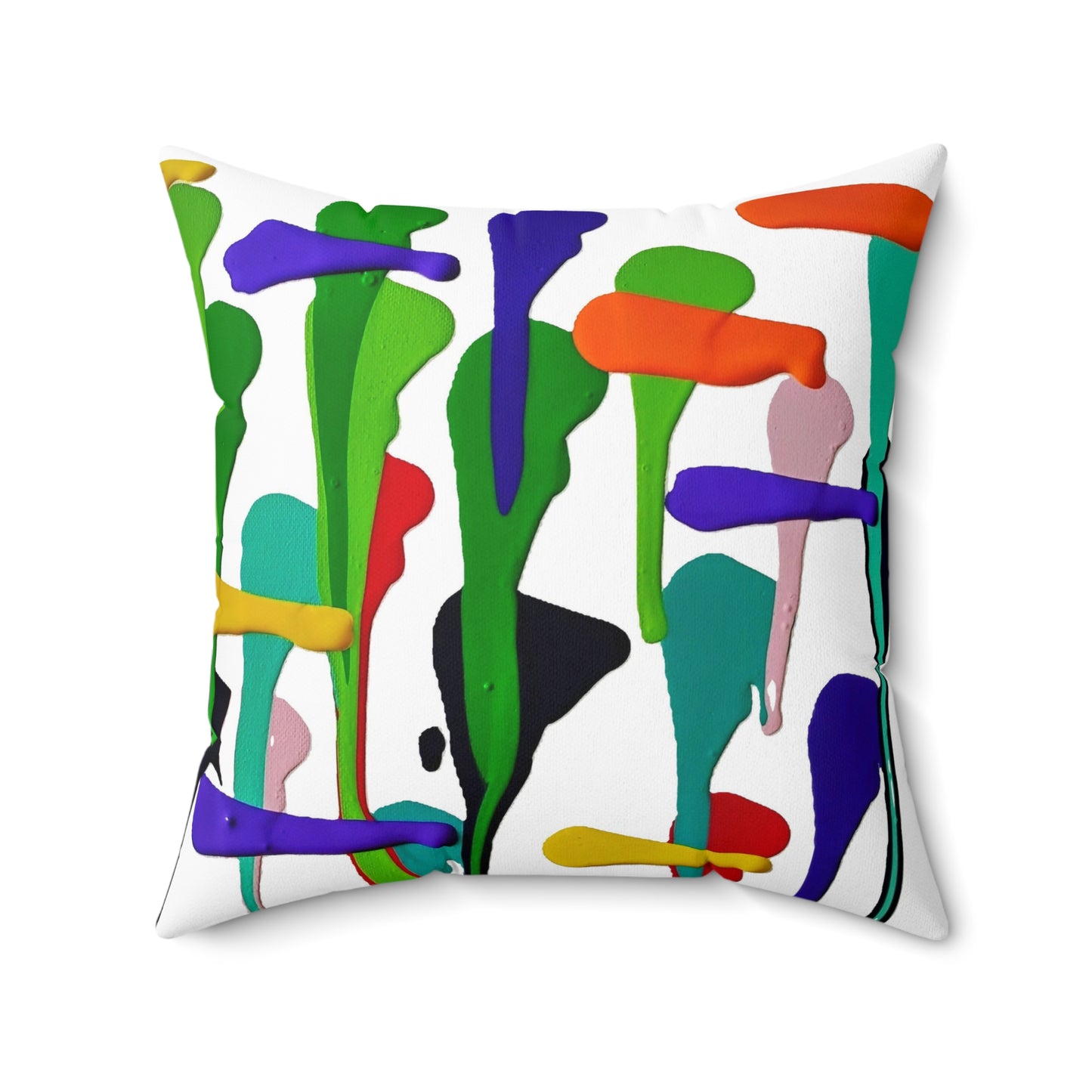 Artistic Abstractions: Abstract Acrylic Art Pillows Collection