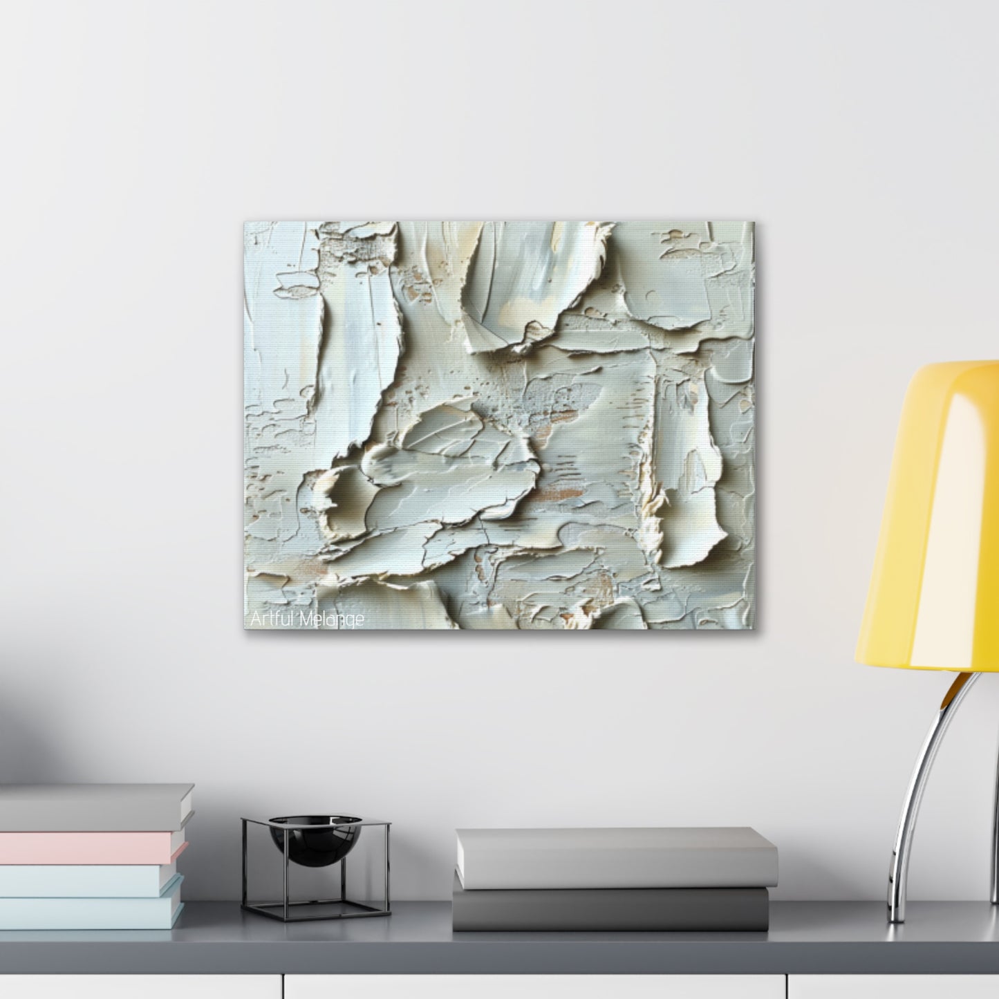 Primary Elegance: A Symphony of Sophistication Canvas Print