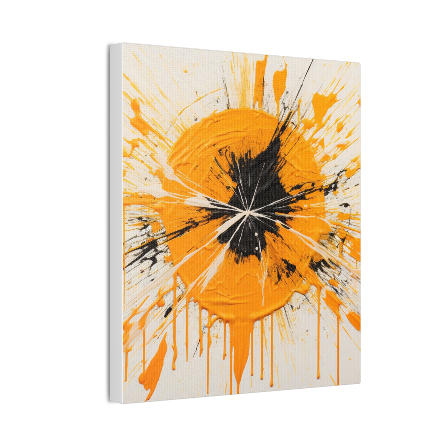 Acrylic Abstract Canvas Print - Richly Textured Artistry