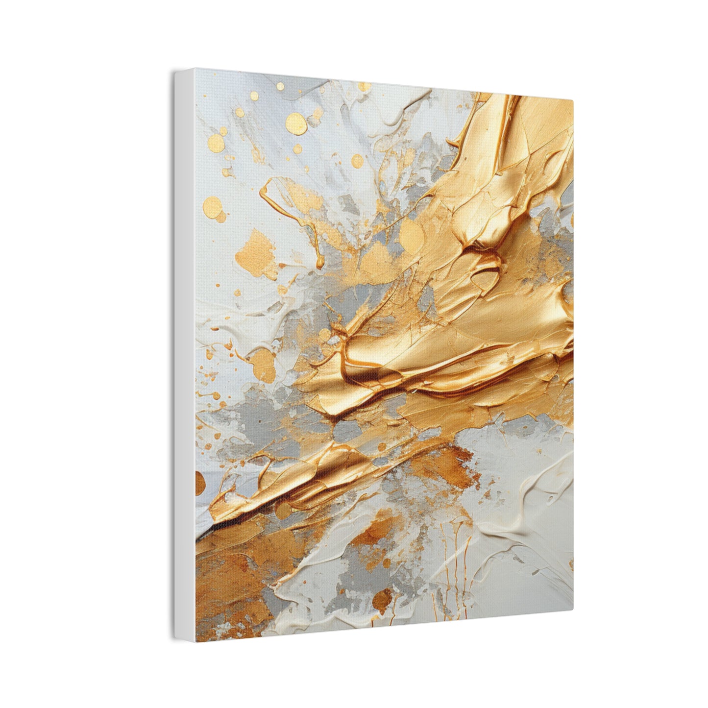 Acrylic Abstract Canvas Print - Richly Textured Artistry