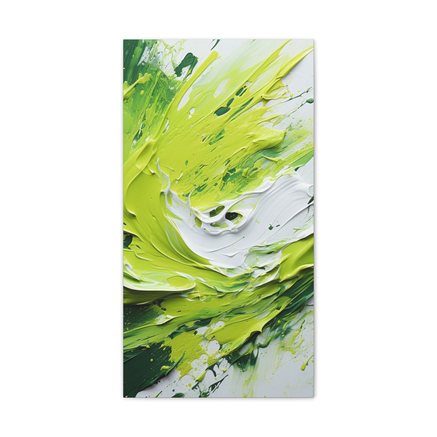 Acrylic Abstract Canvas Print - Richly Textured Artistry