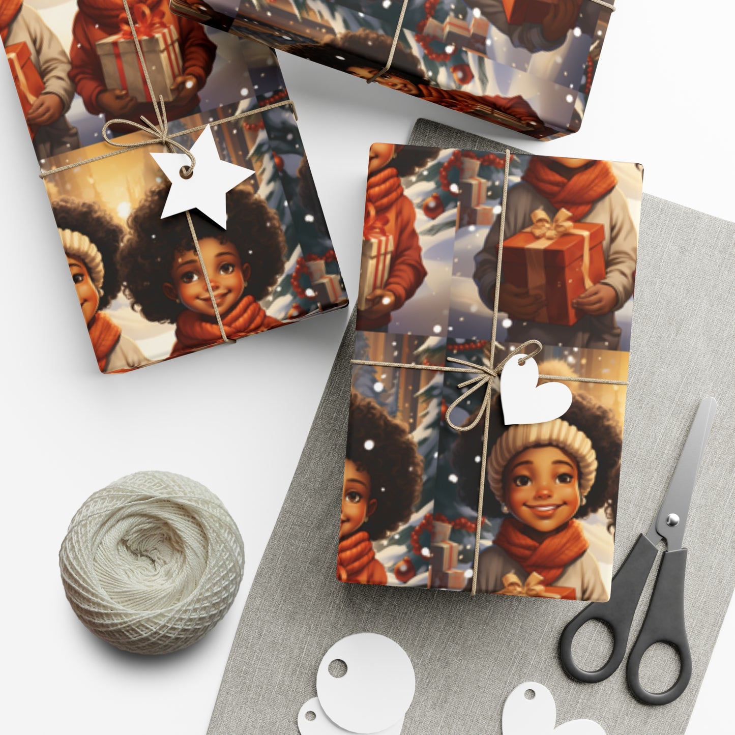 Harmony Holidays Wrapping Paper Sheet