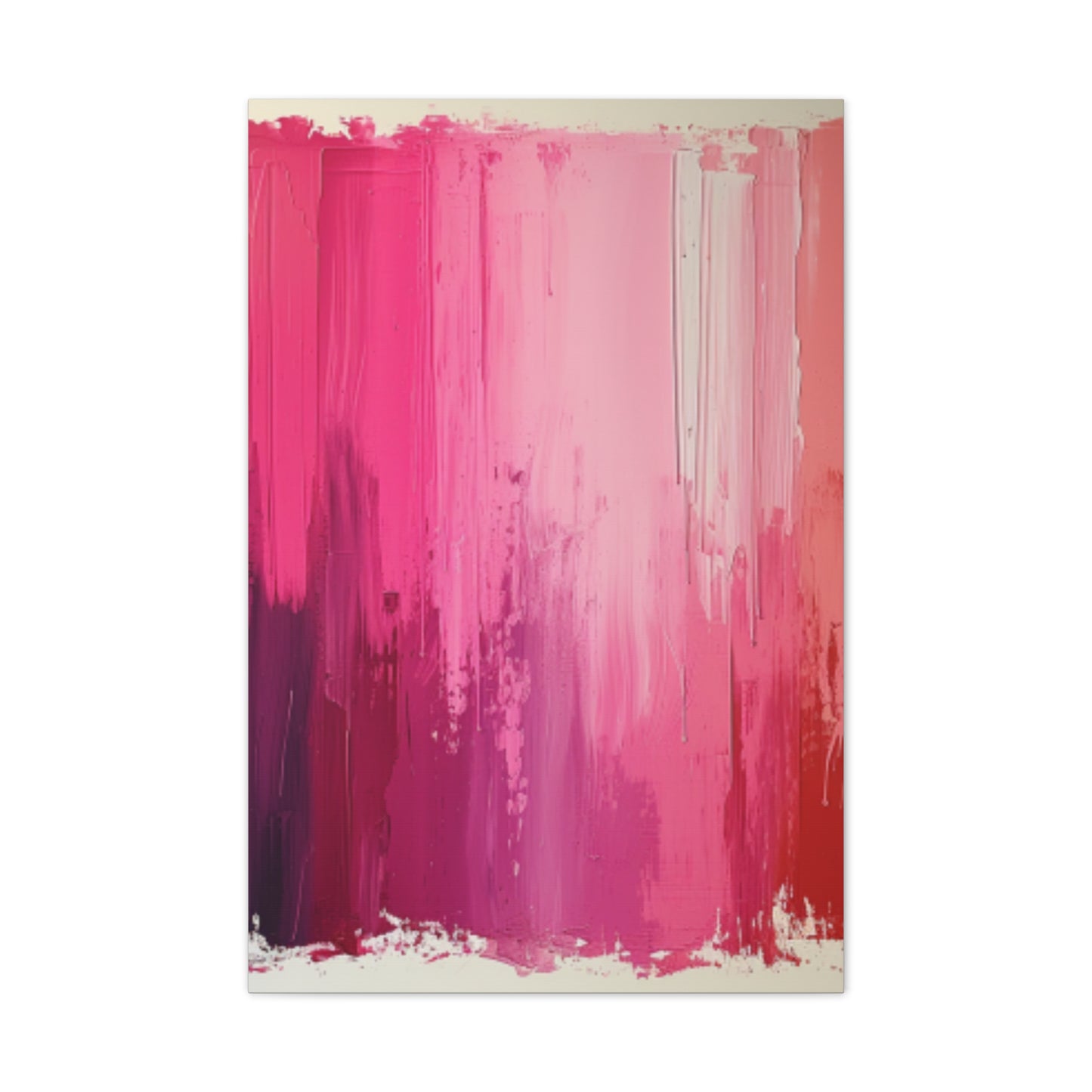 In The Pink: A Symphony of Sophistication Canvas Print