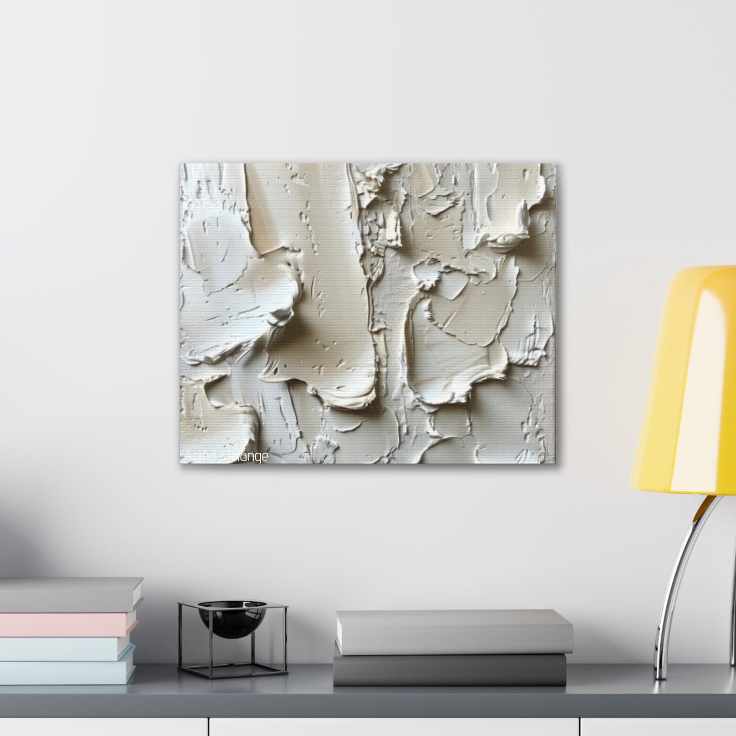 Primary Elegance: A Symphony of Sophistication Canvas Print