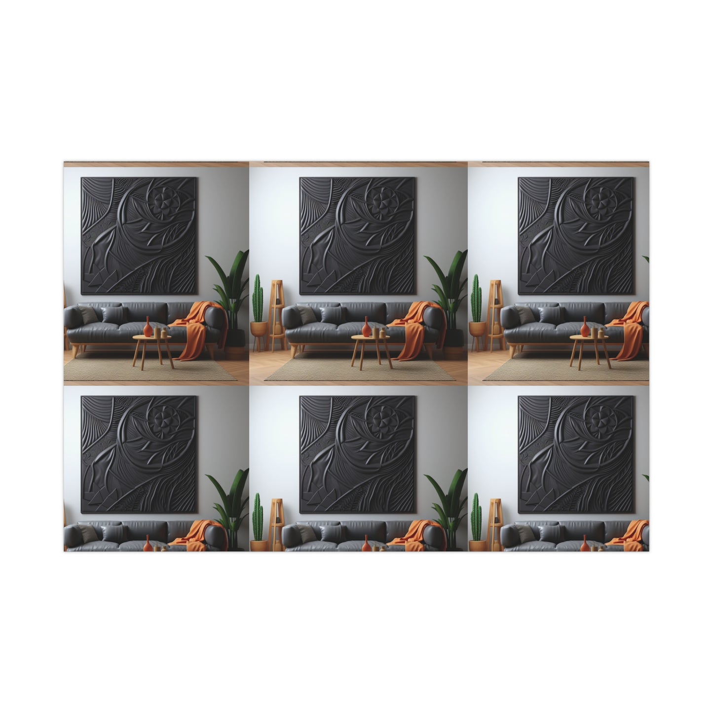 Nubian Nights African Inspired Wrapping Paper Sheet