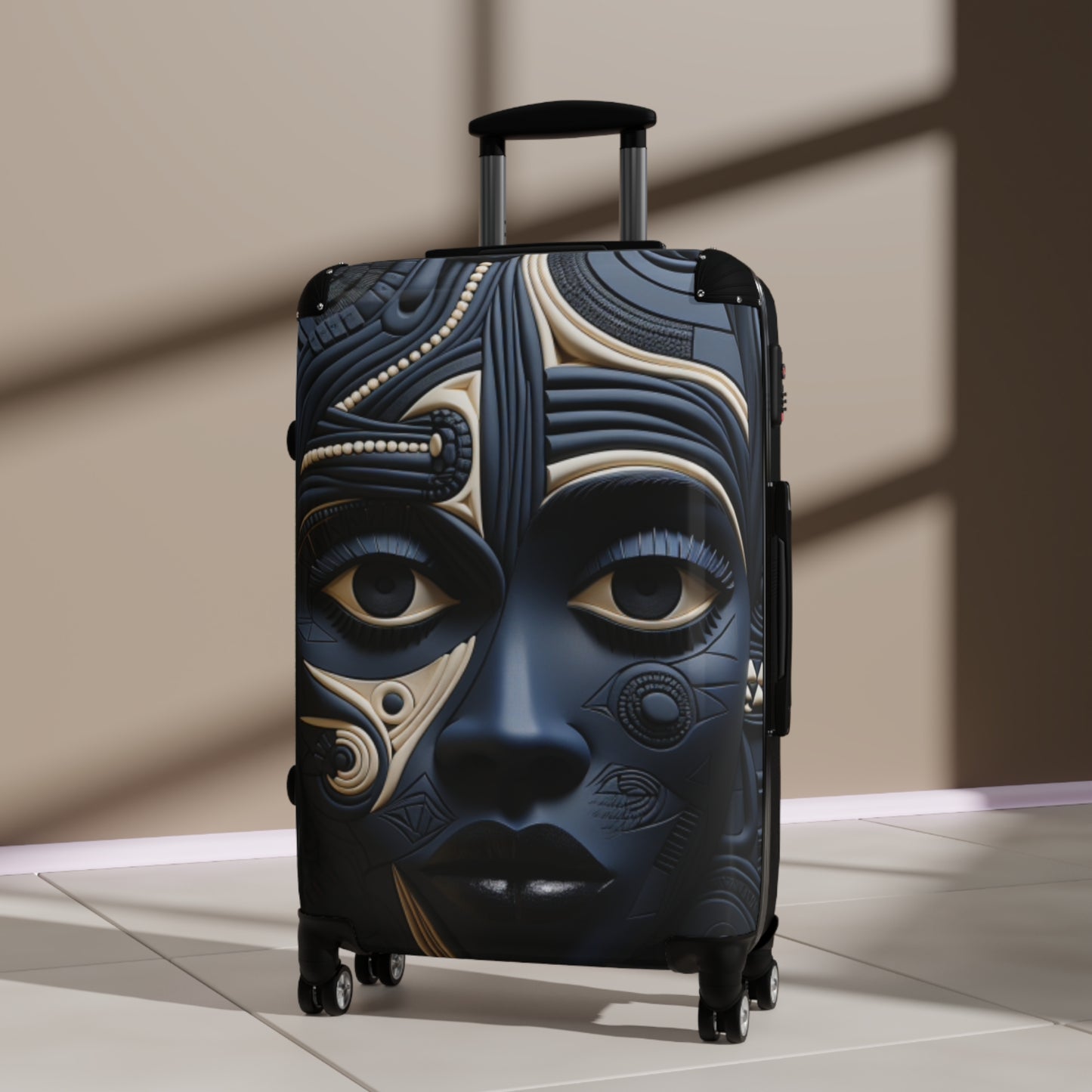 Melanated Jetsetter: Stylish Travel Luggage Pieces