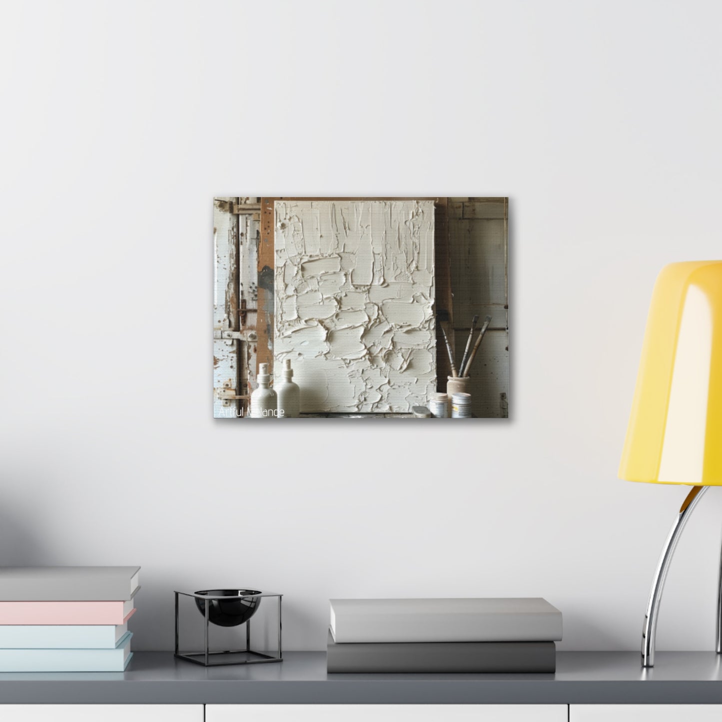 Primary Elegance: A Symphony of Sophistication Canvas Print