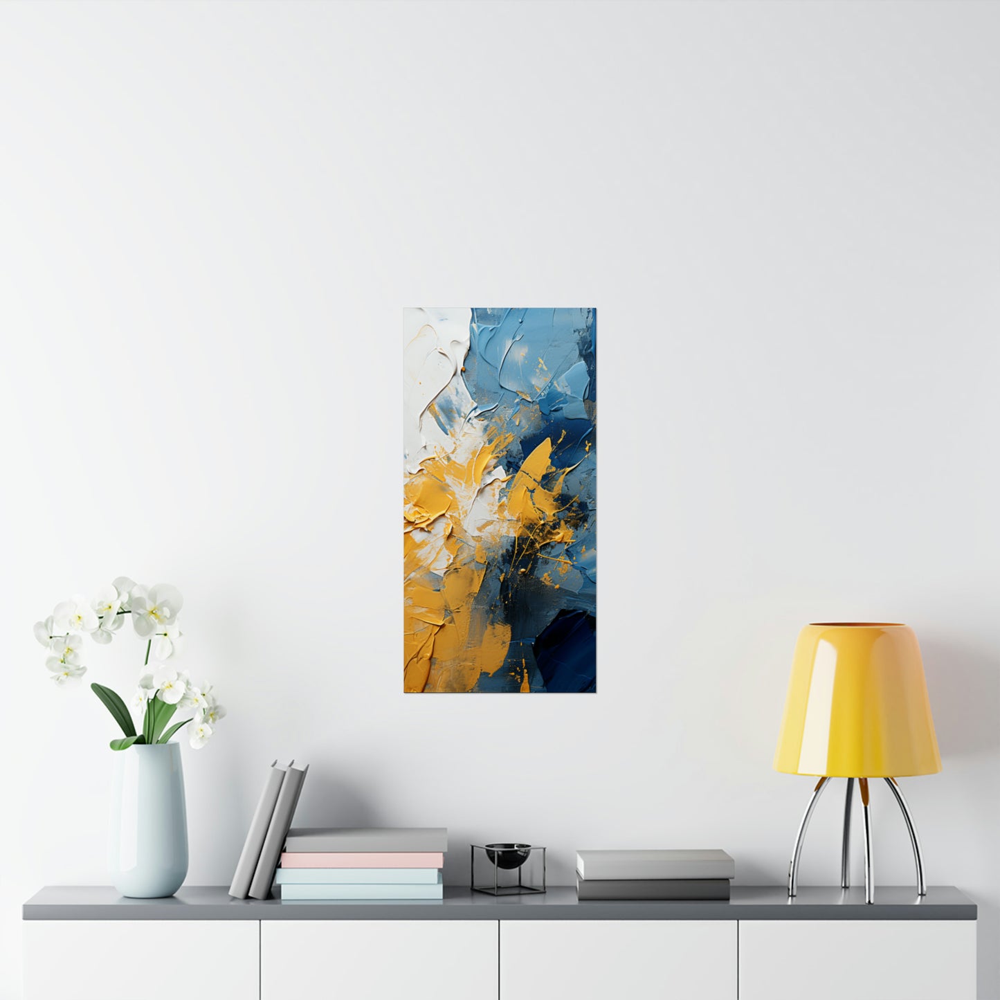 Radiant Harmony Matte Vertical Canvas Poster