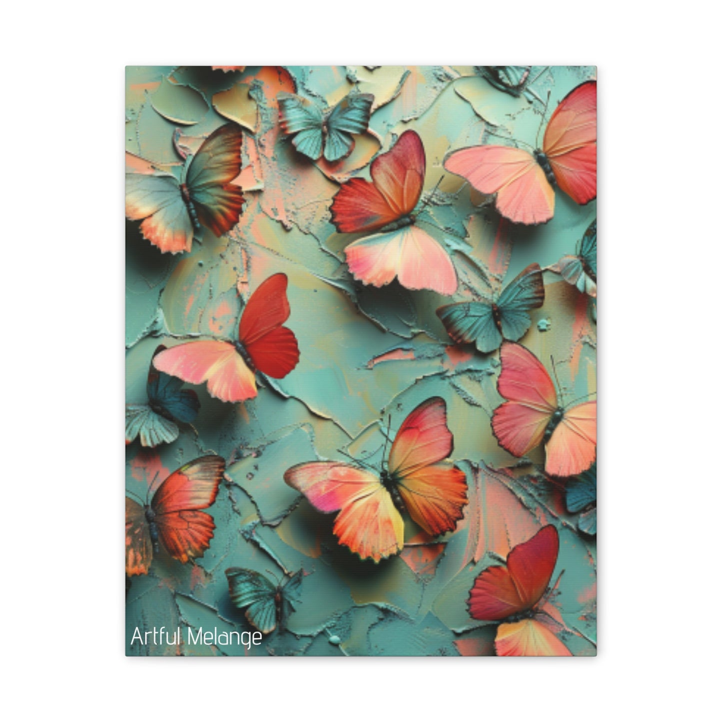 Fluttering Dreams: Butterfly Canvas Print Collection